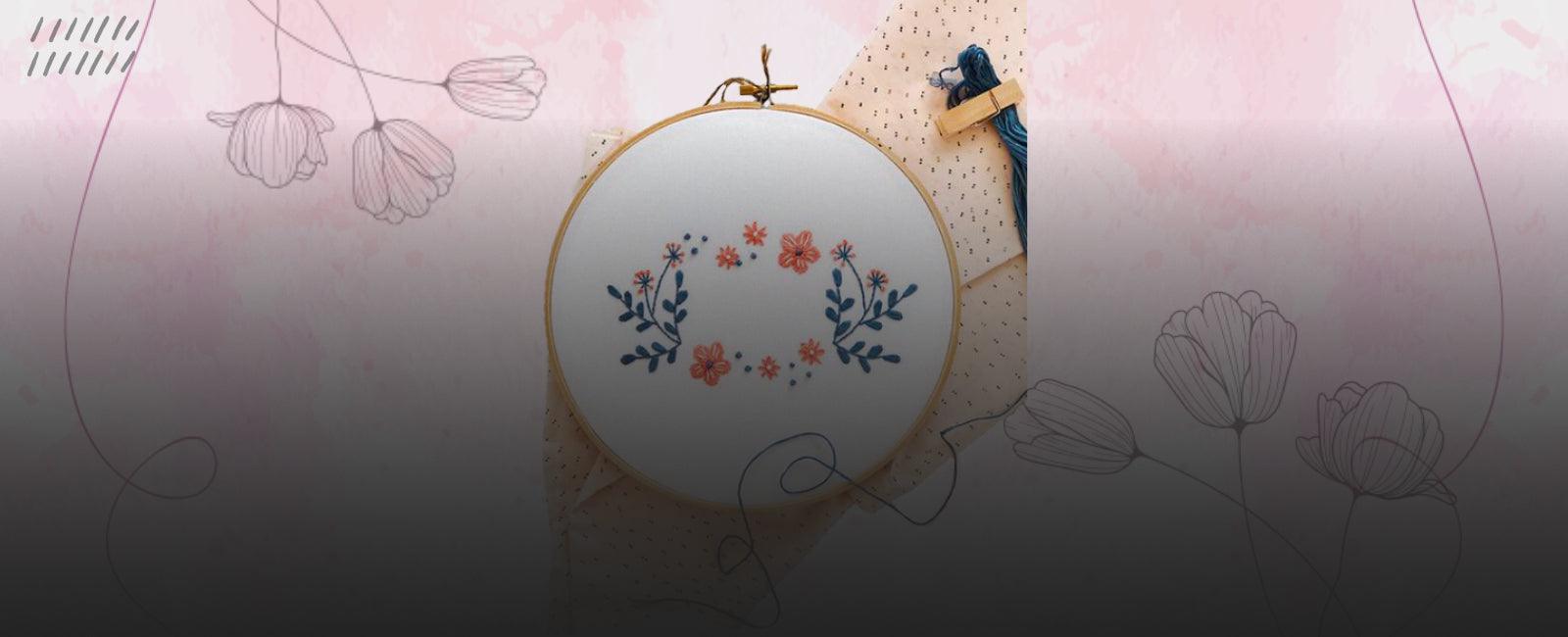 Embroidery Workshop - 24th July, Saturday - Fabriclore