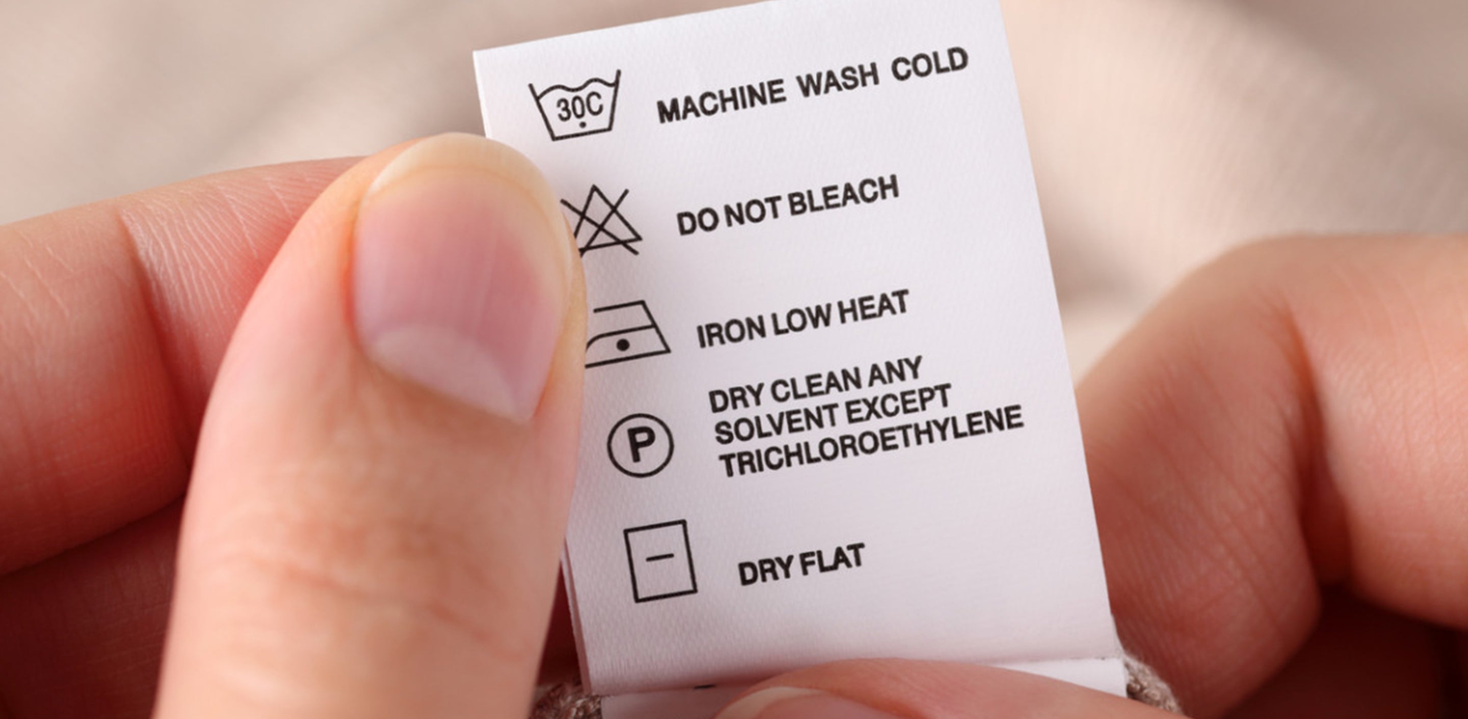 Fabric Washing Symbols and Their Meanings