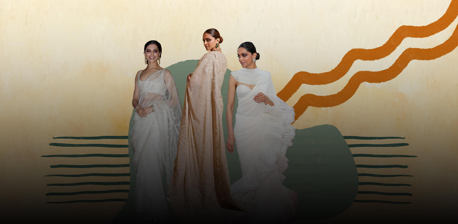 Deepika Padukon: An Inspiration for Ivory Sarees