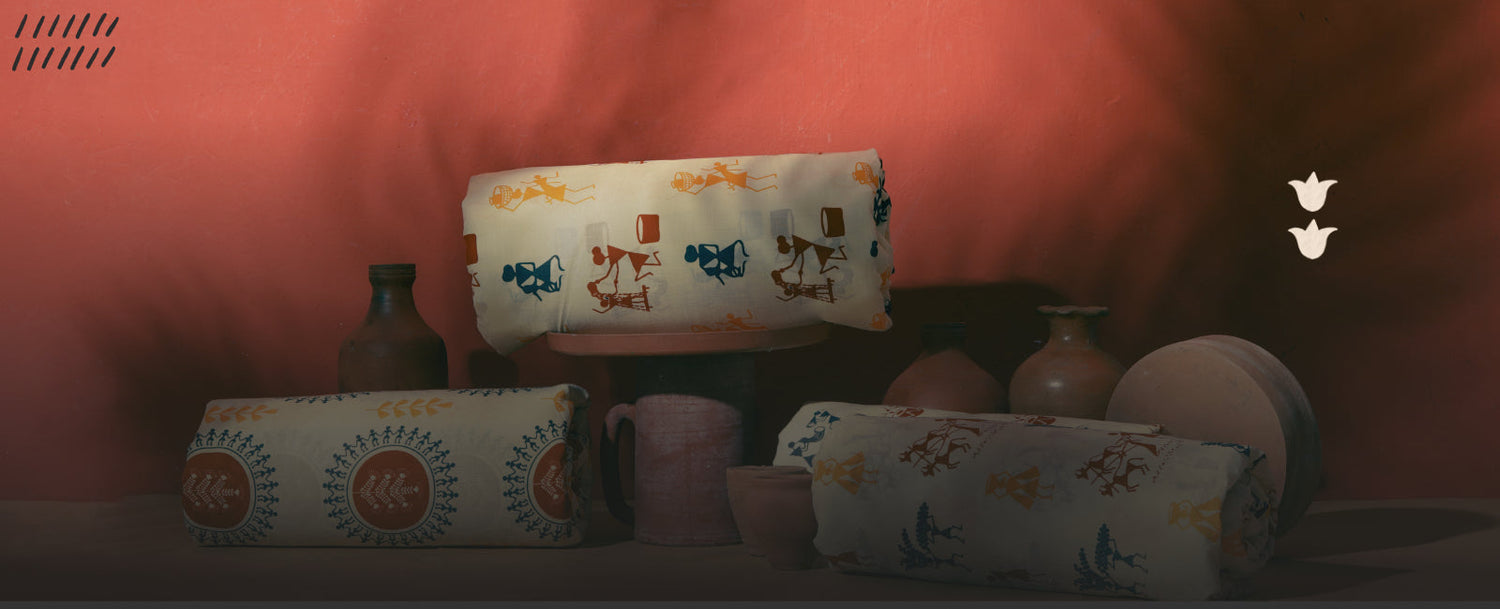 Painting a Folkscape with our Treasure | Exclusive Collection - Fabriclore