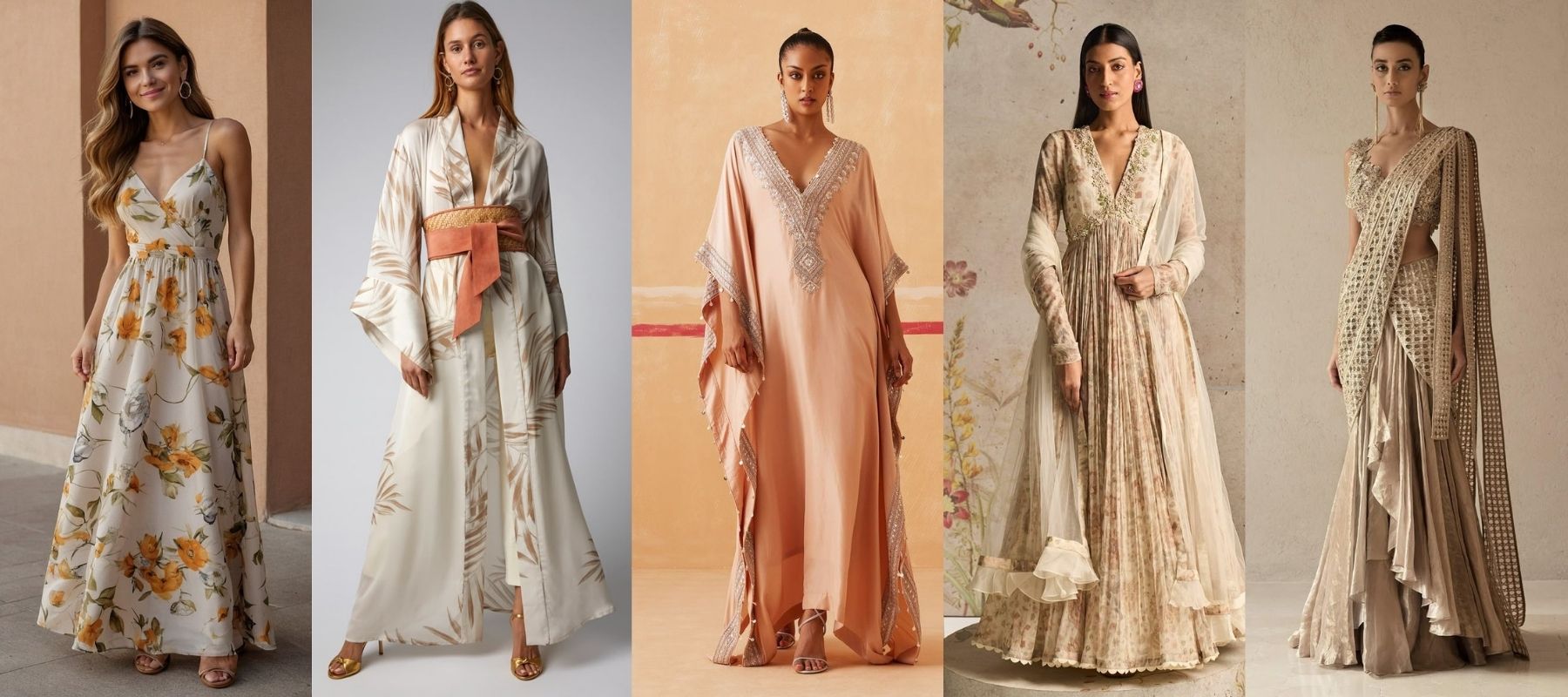 Women's Dresses Based on Regional and Ethnic Styles