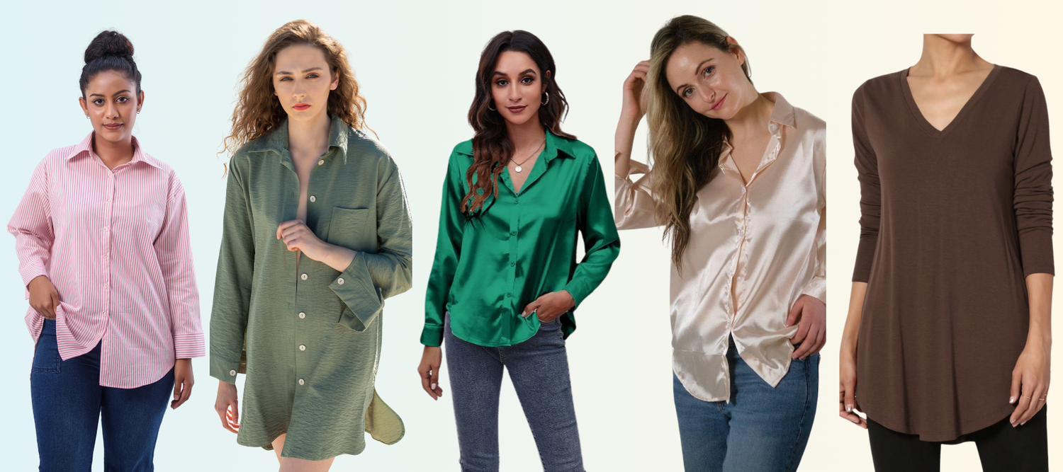 Women’s Shirts Based on Fabric and Texture - Fabriclore