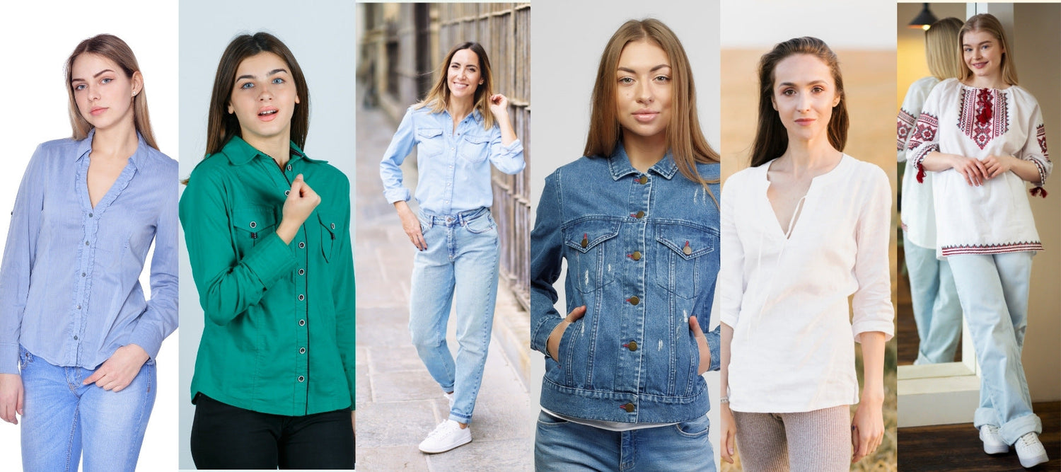 Women’s Shirts Based on Style and Silhouette