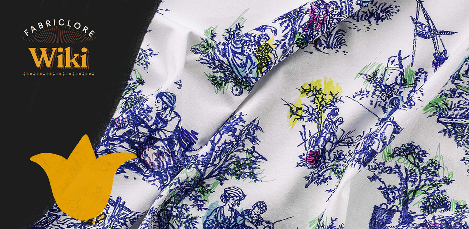 Toile Fabric - Fabriclore