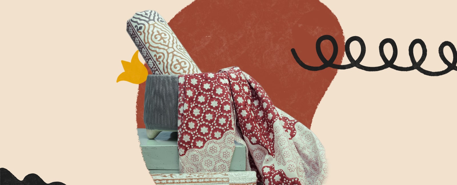 Cotton Hand Block - Fabriclore
