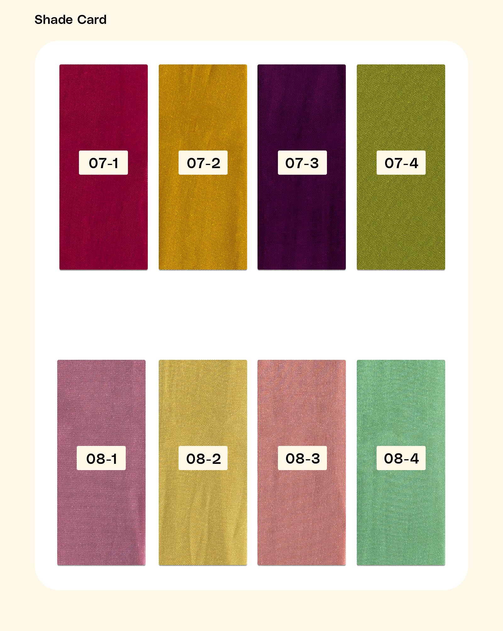 Viscose Organza Mill Dyed Fabric 5.5 kg