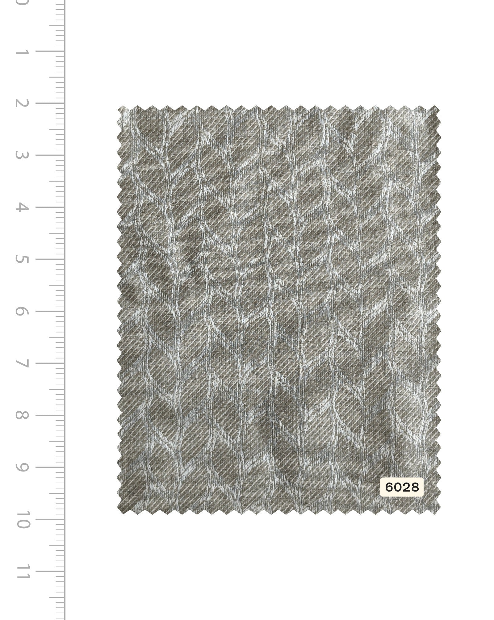 Natural 60 Lea Pure Jacquard Linen Fabric 58"