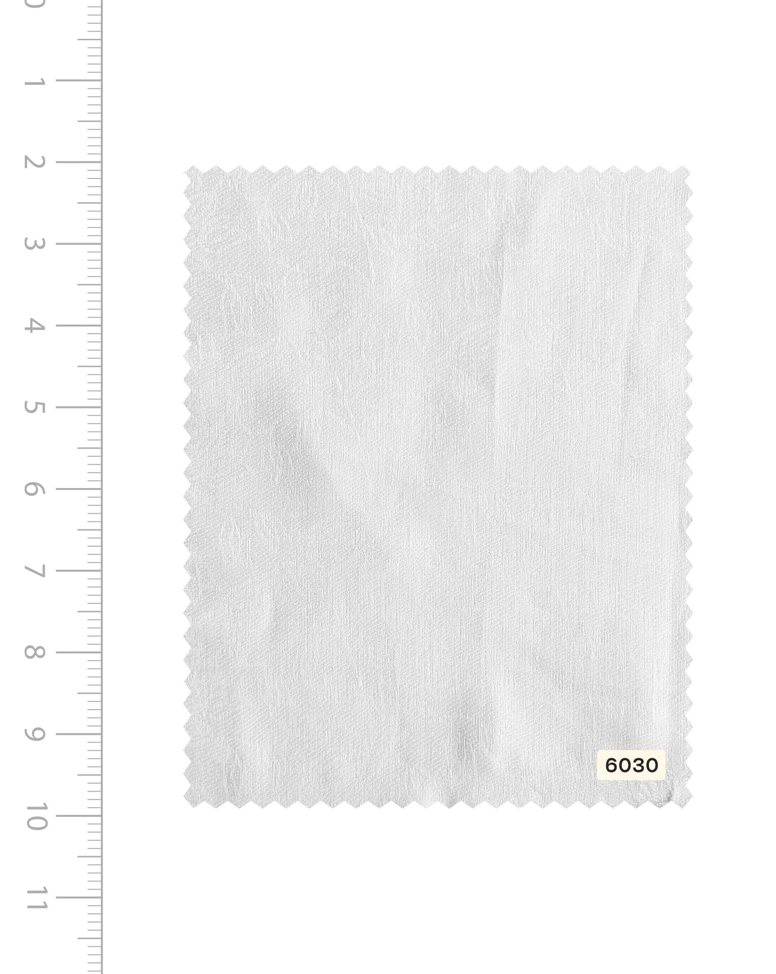 White 60 Lea Pure Jacquard Linen Fabric 58"