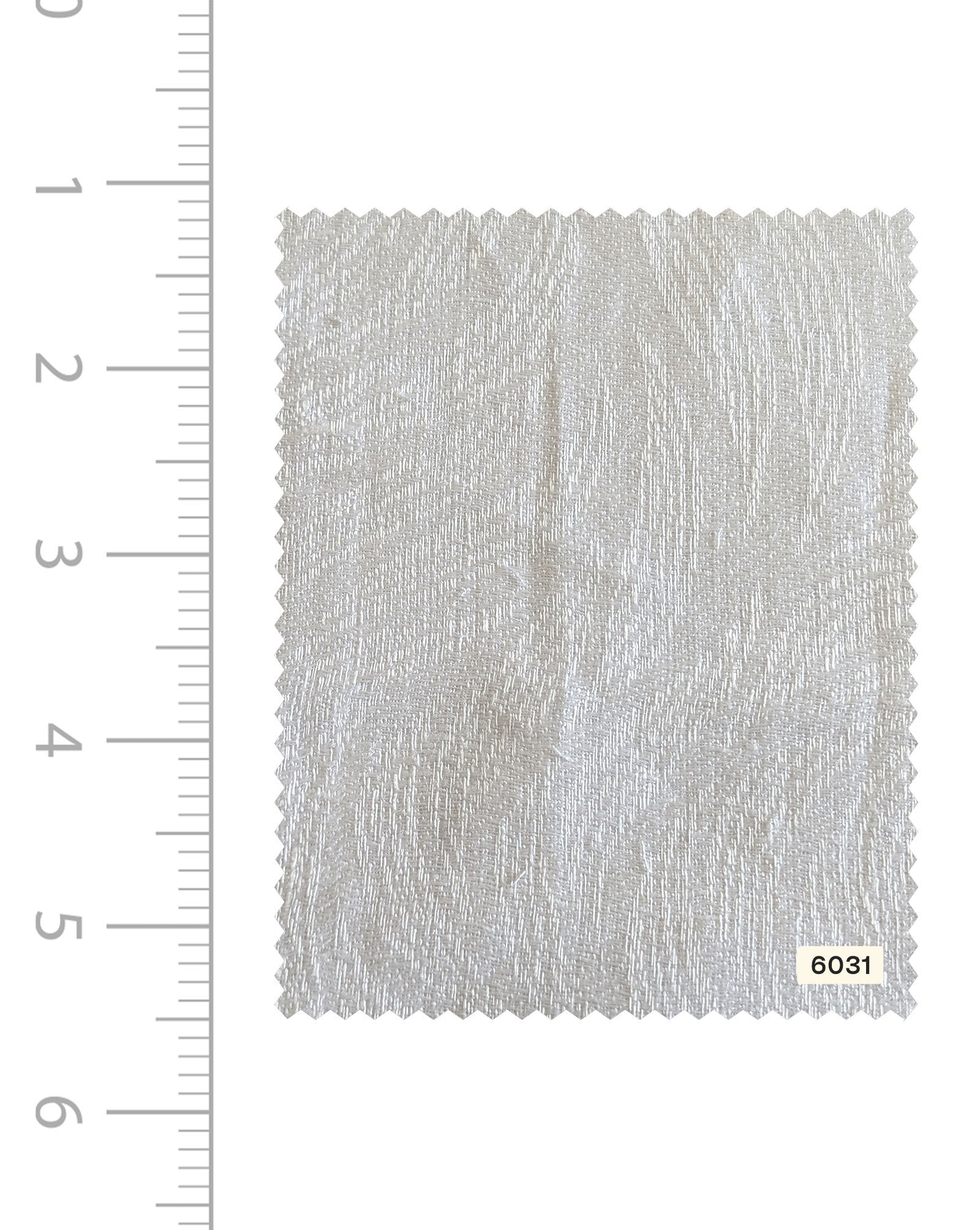 White 60 Lea Pure Jacquard Linen Fabric 58"