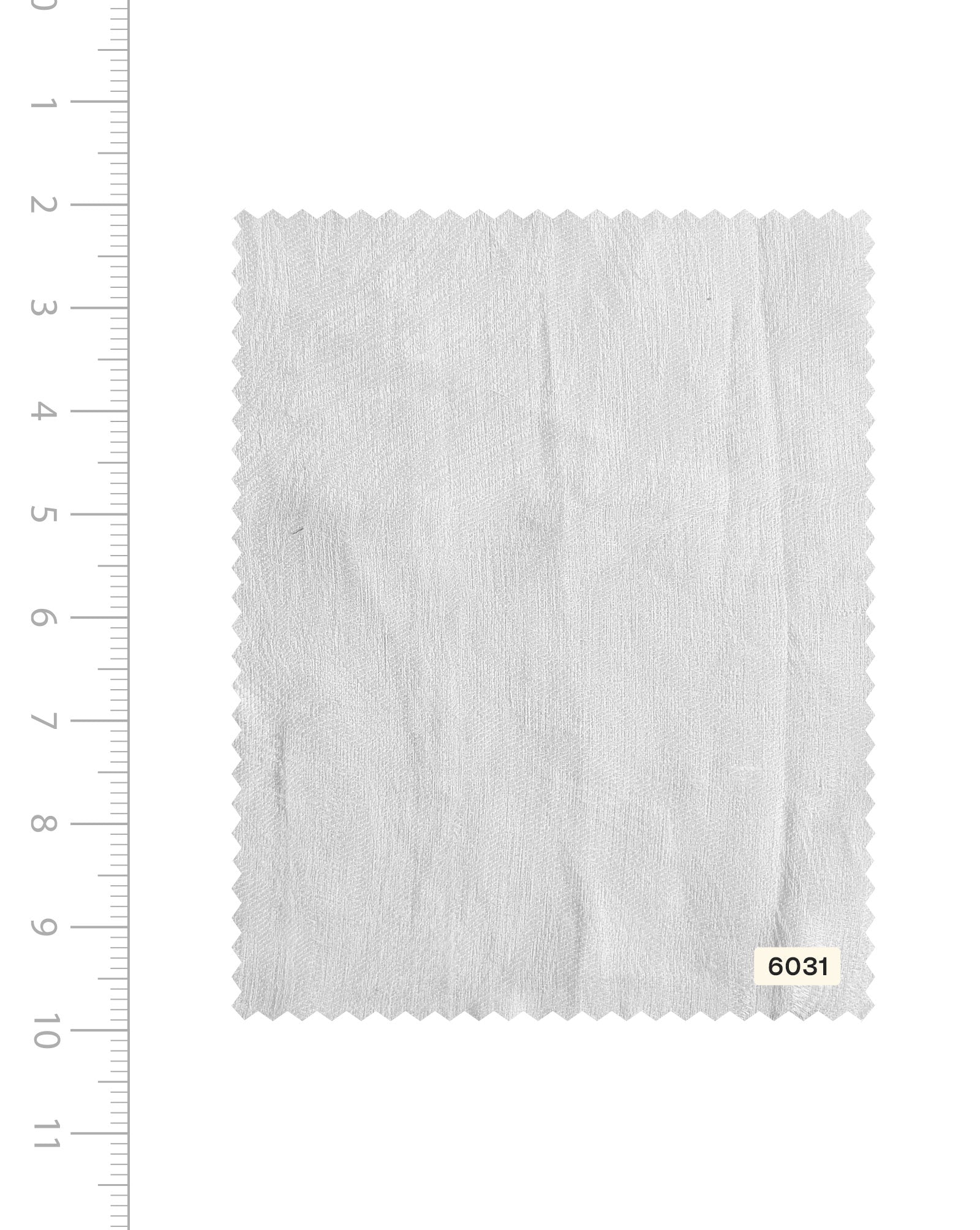 White 60 Lea Pure Jacquard Linen Fabric 58"