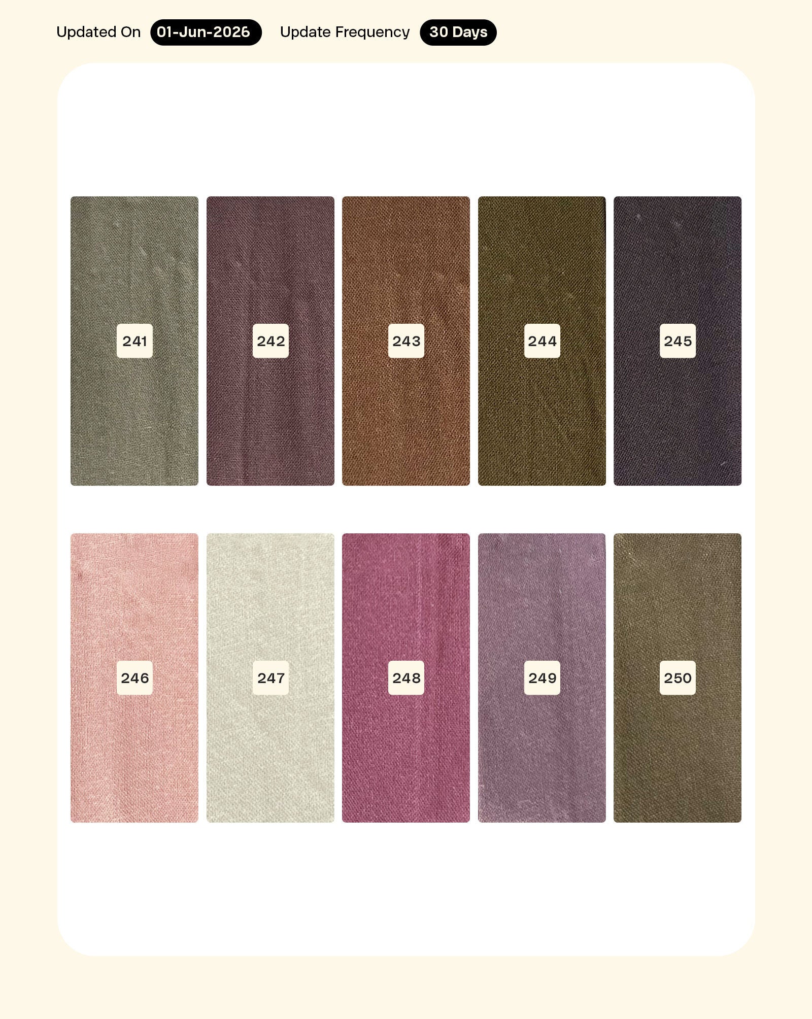 30s Liva Rayon Plain Fabric 44" - 14 kg