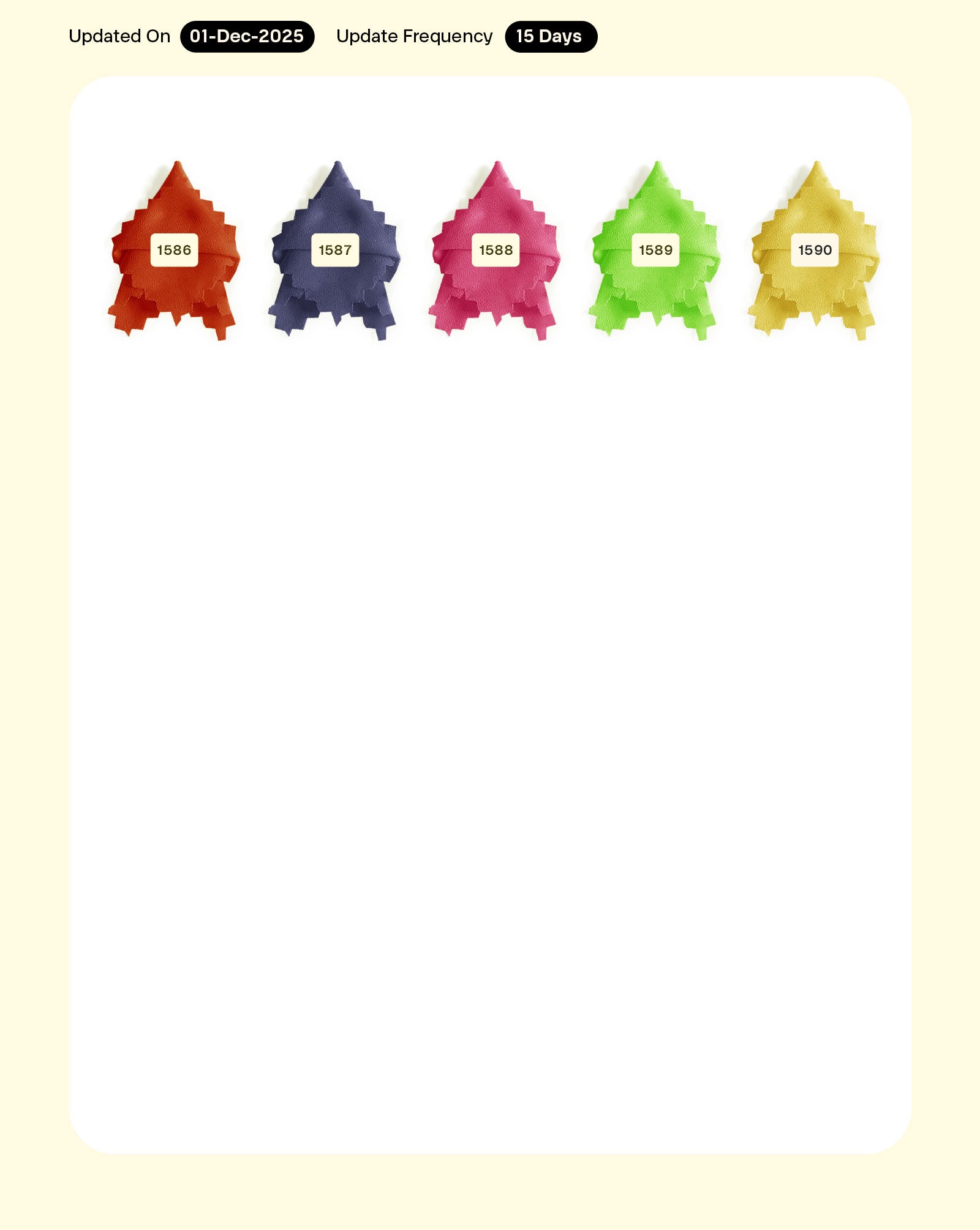 Poly Faux Georgette Mill Dyed Fabric - 7 kg