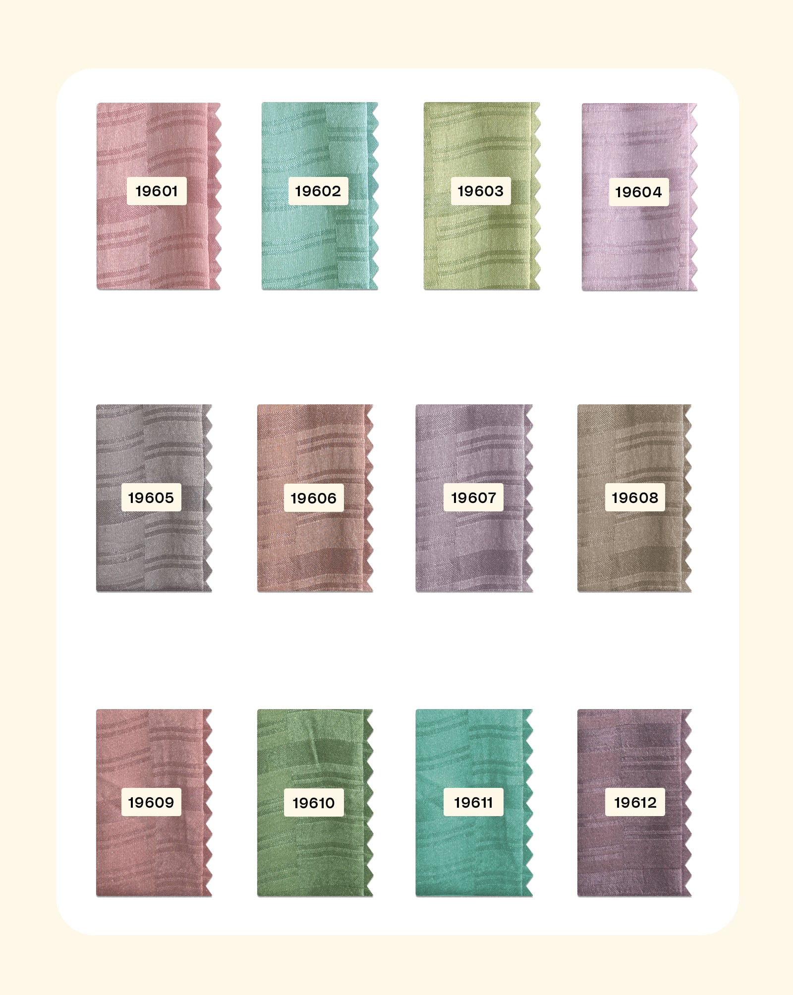 Stripes Poly Dobby Fabric 50" - 11 kg