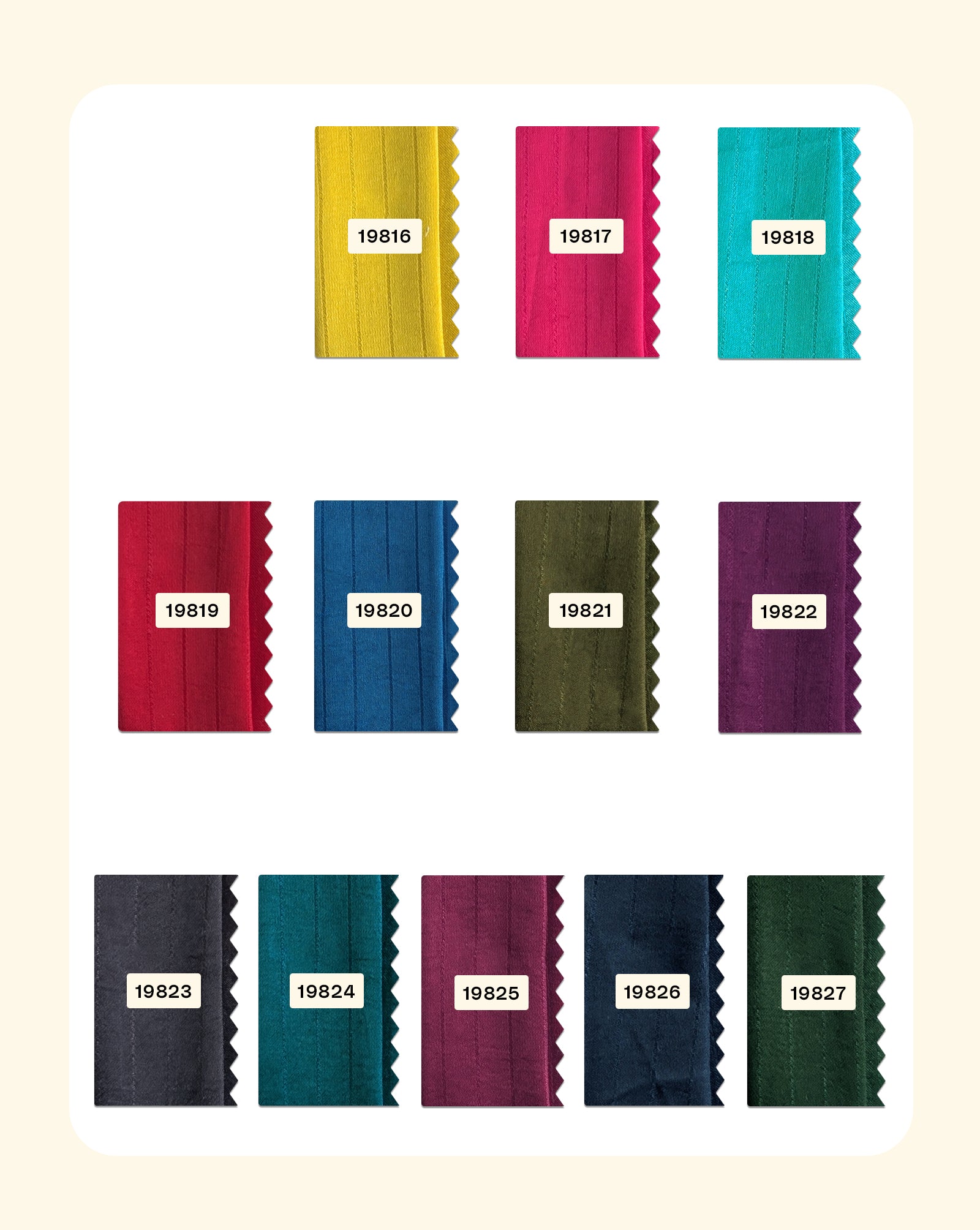 Stripes Poly Satin Fabric - 10 kg