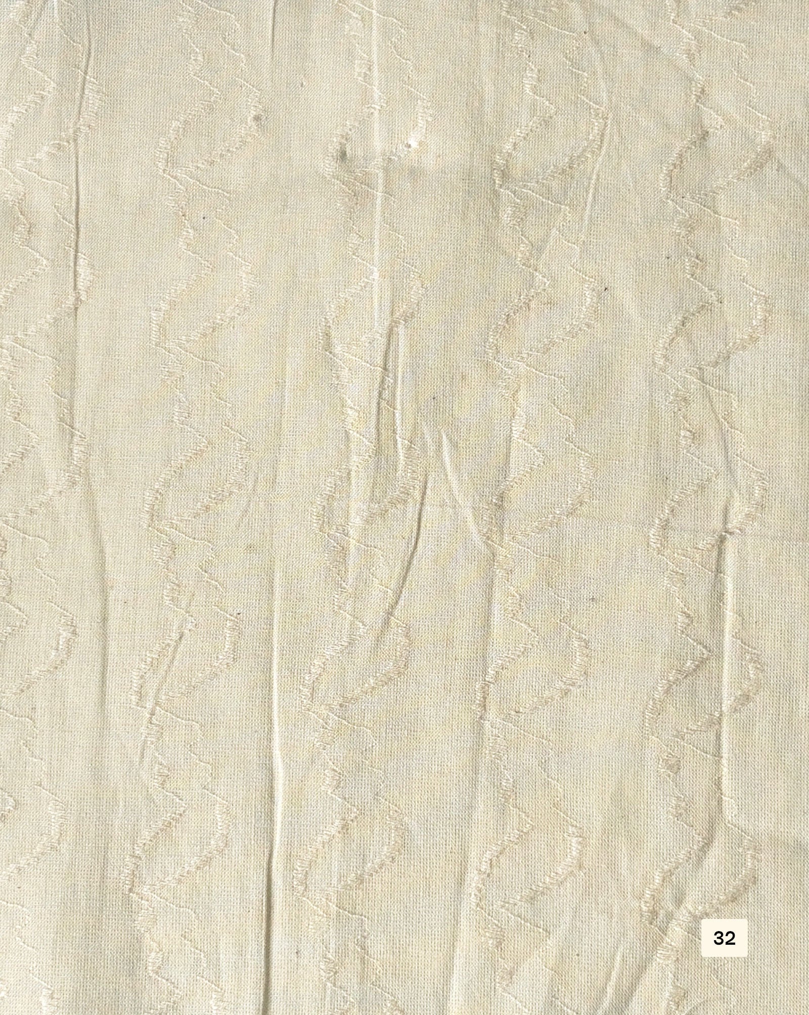 Greige Cotton Dobby fabric 48"