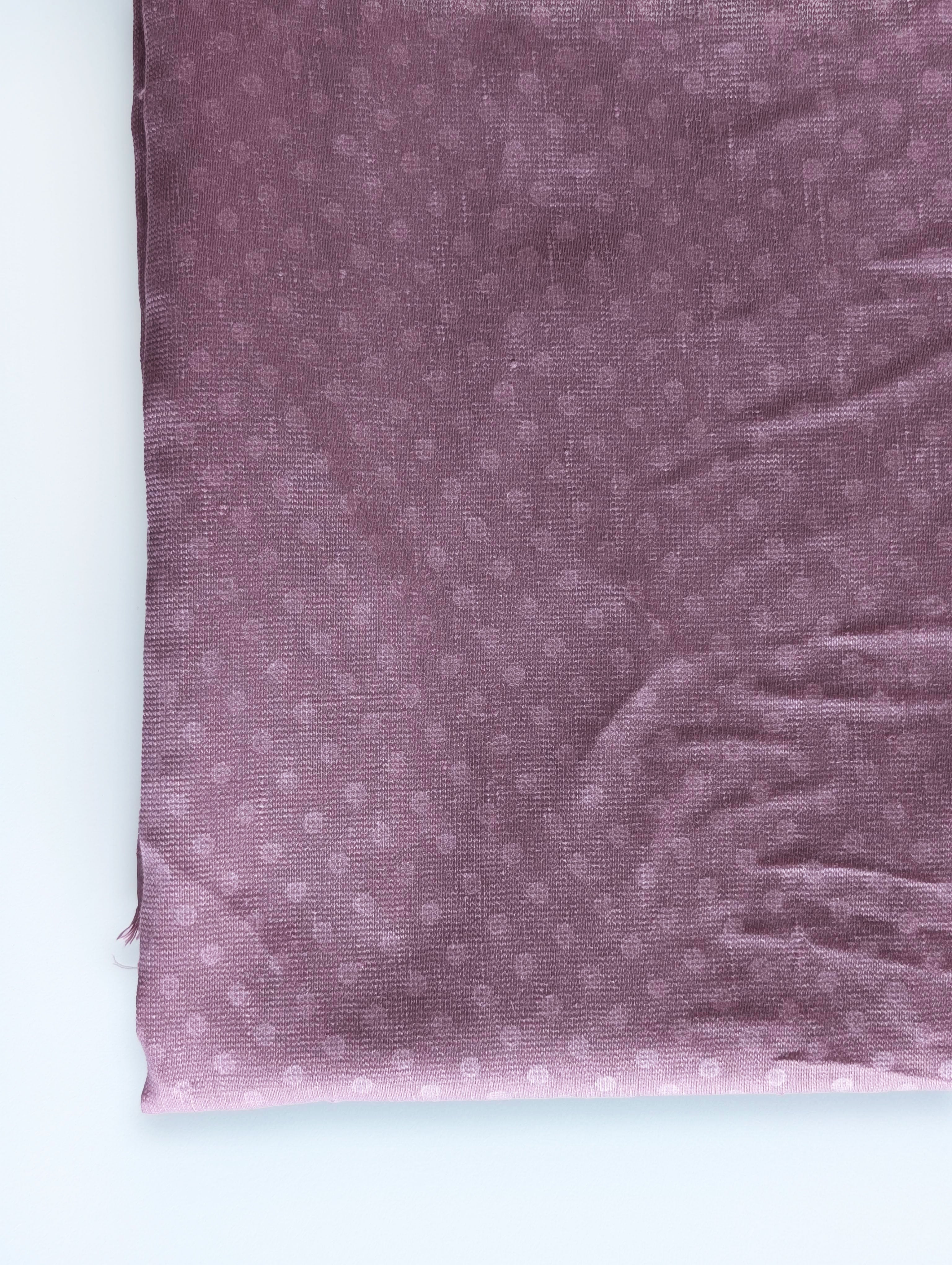 Poly Slub Polka Dot Fabric - 18 kg