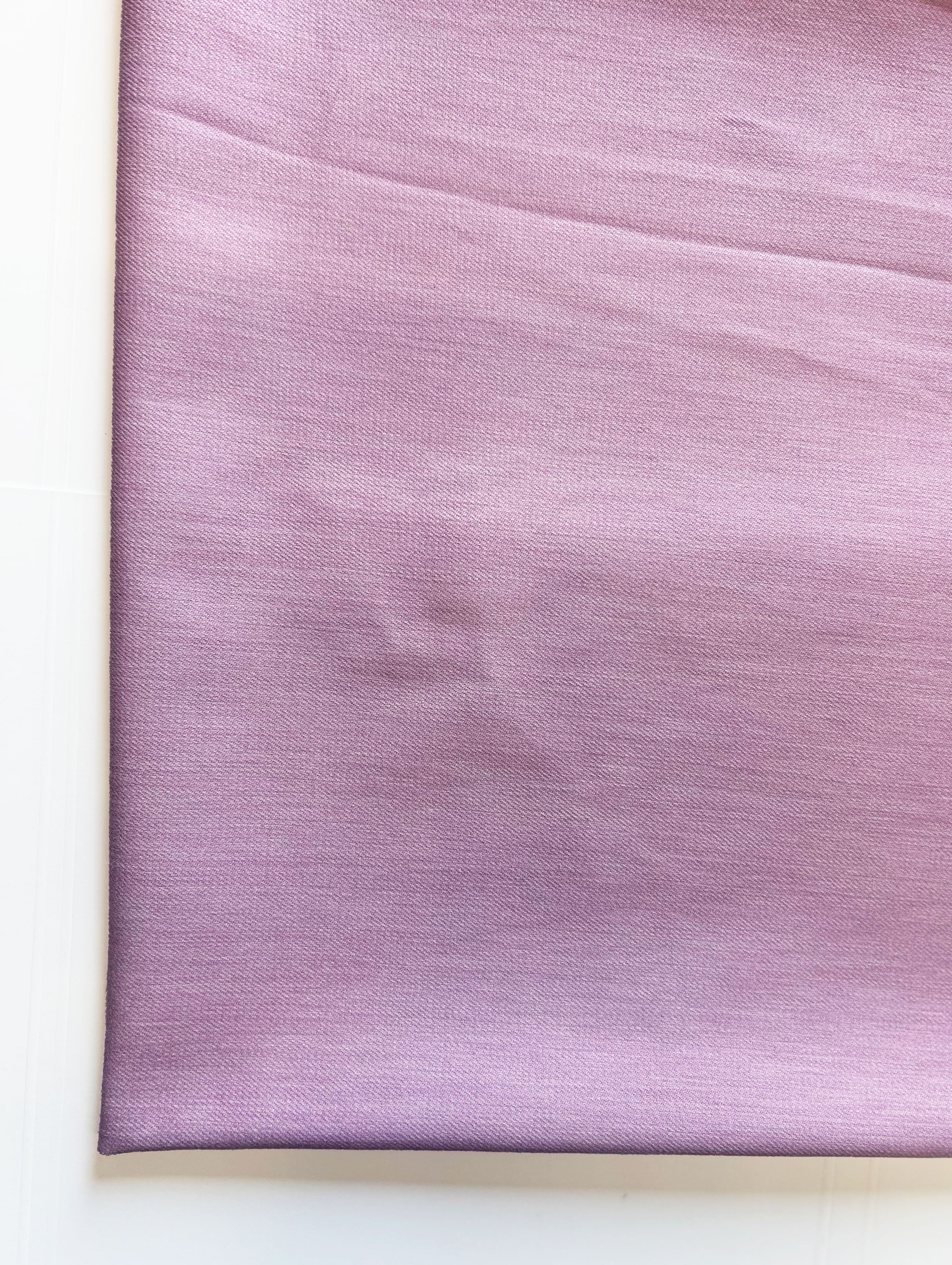 Purple Cotton Denim Yarn Dyed Fabric 62"