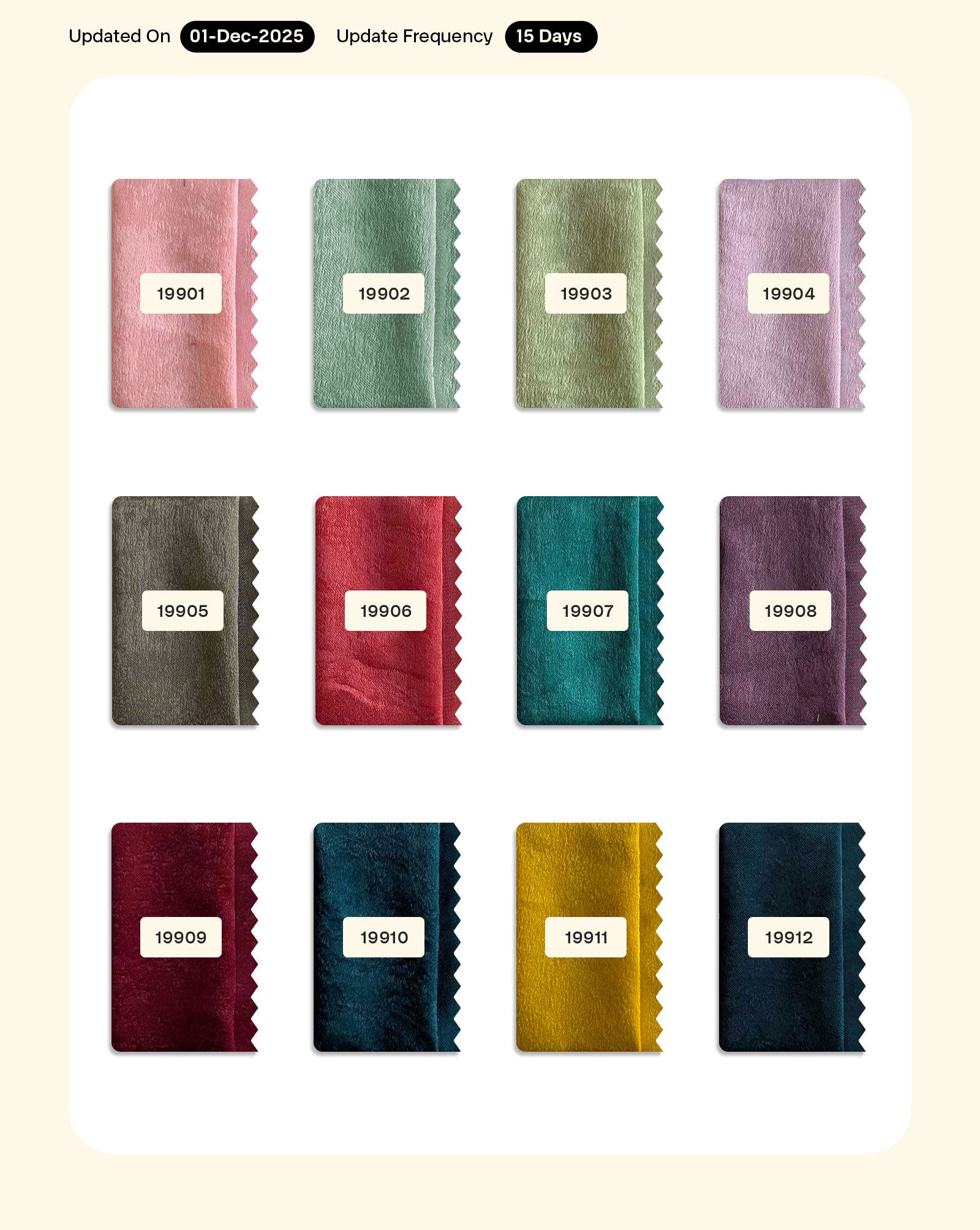 Poly Suede Fabric 46" - 10 kg