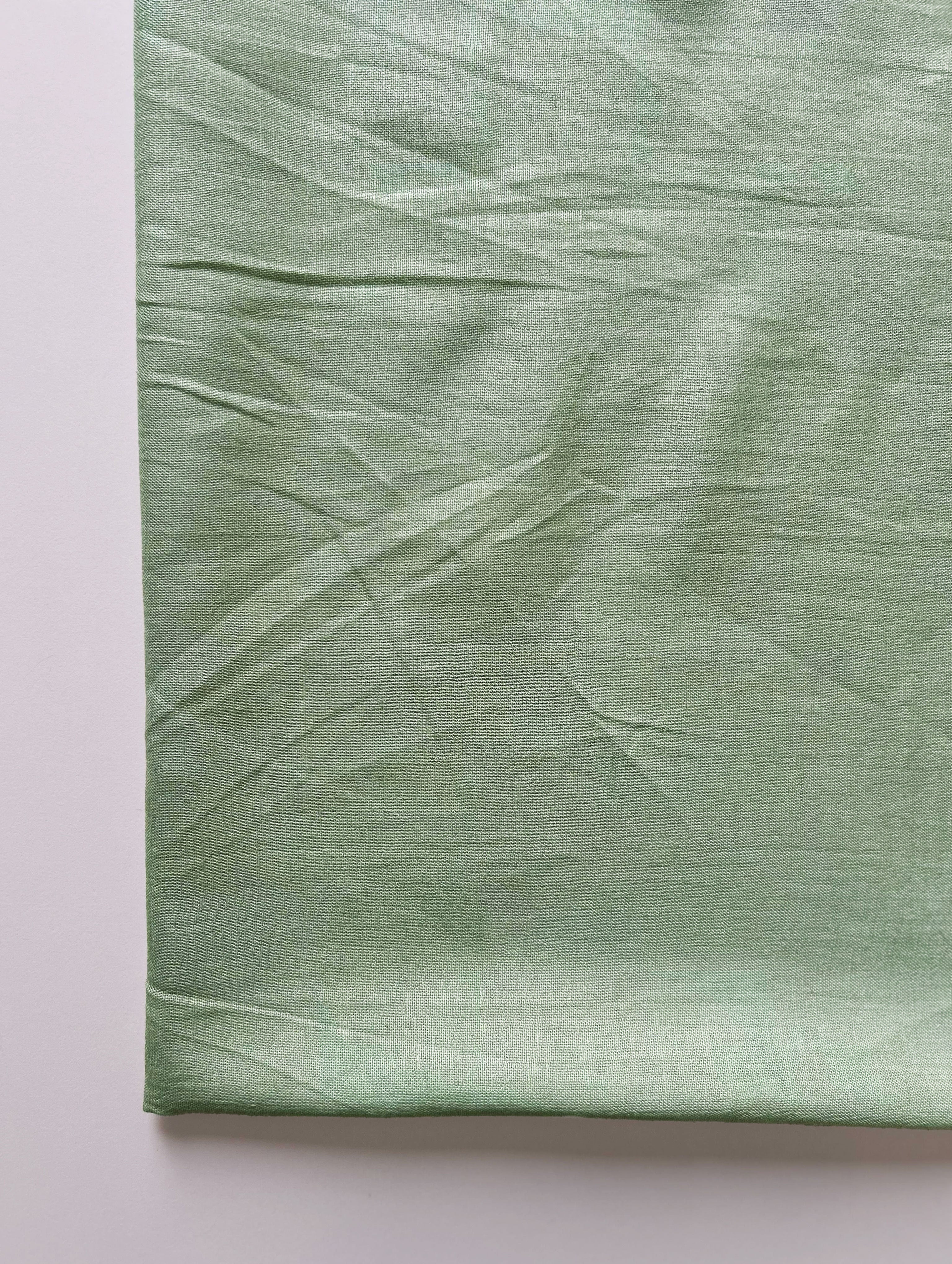 Light Green Viscose Flex Mill Dyed Fabric - 12 kg