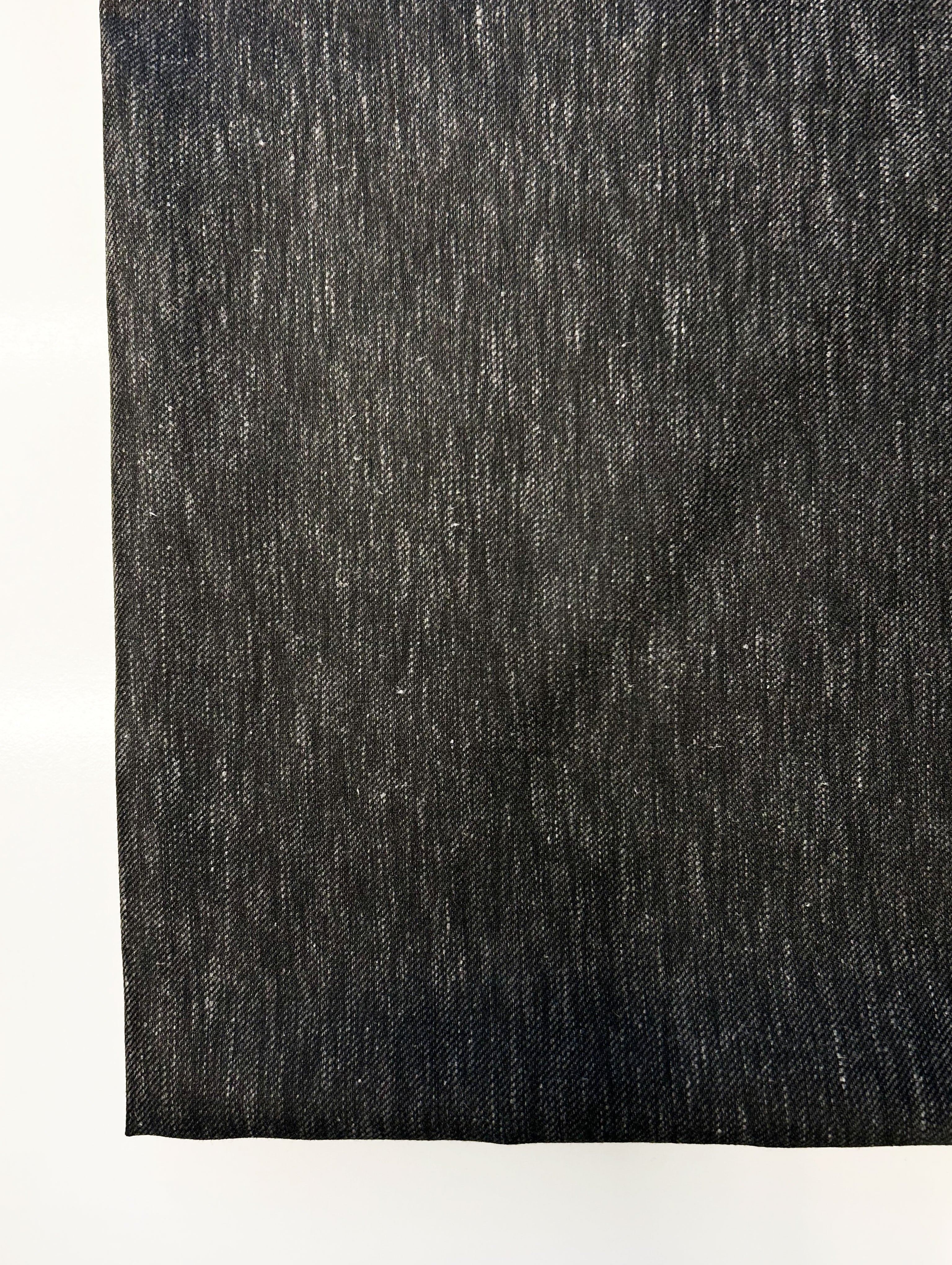 Blended Cotton Slub Yarn Dyed Twill Denim Fabric 58"