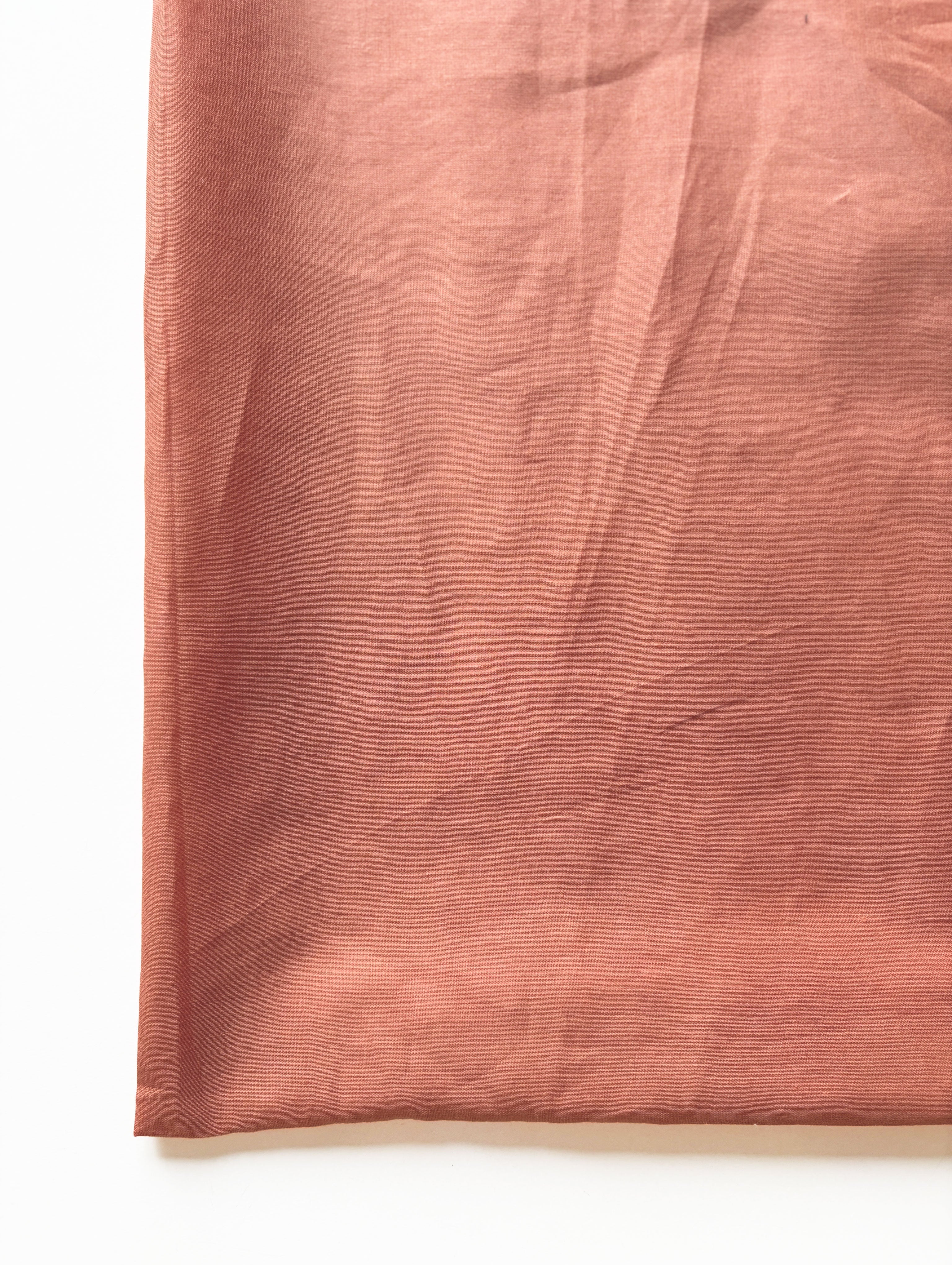 Orange (92 x 80) Voile Cotton Mill Dyed Fabric