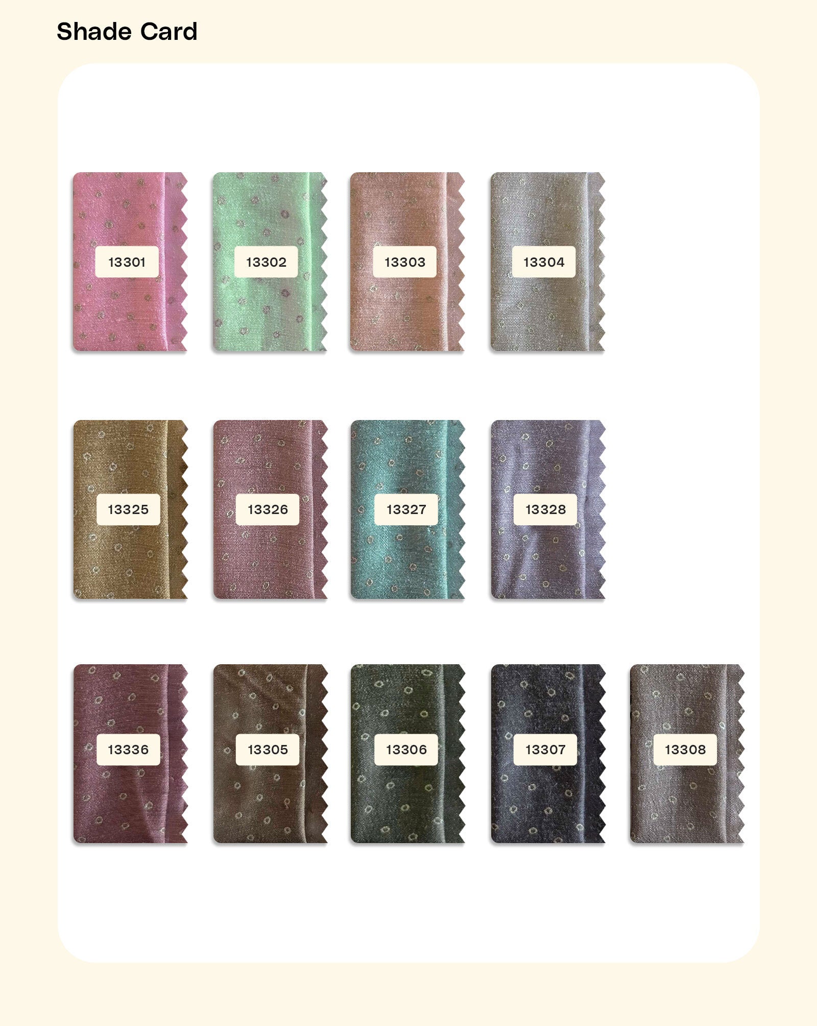 Poly Foil Chanderi Fabric - 16 kg