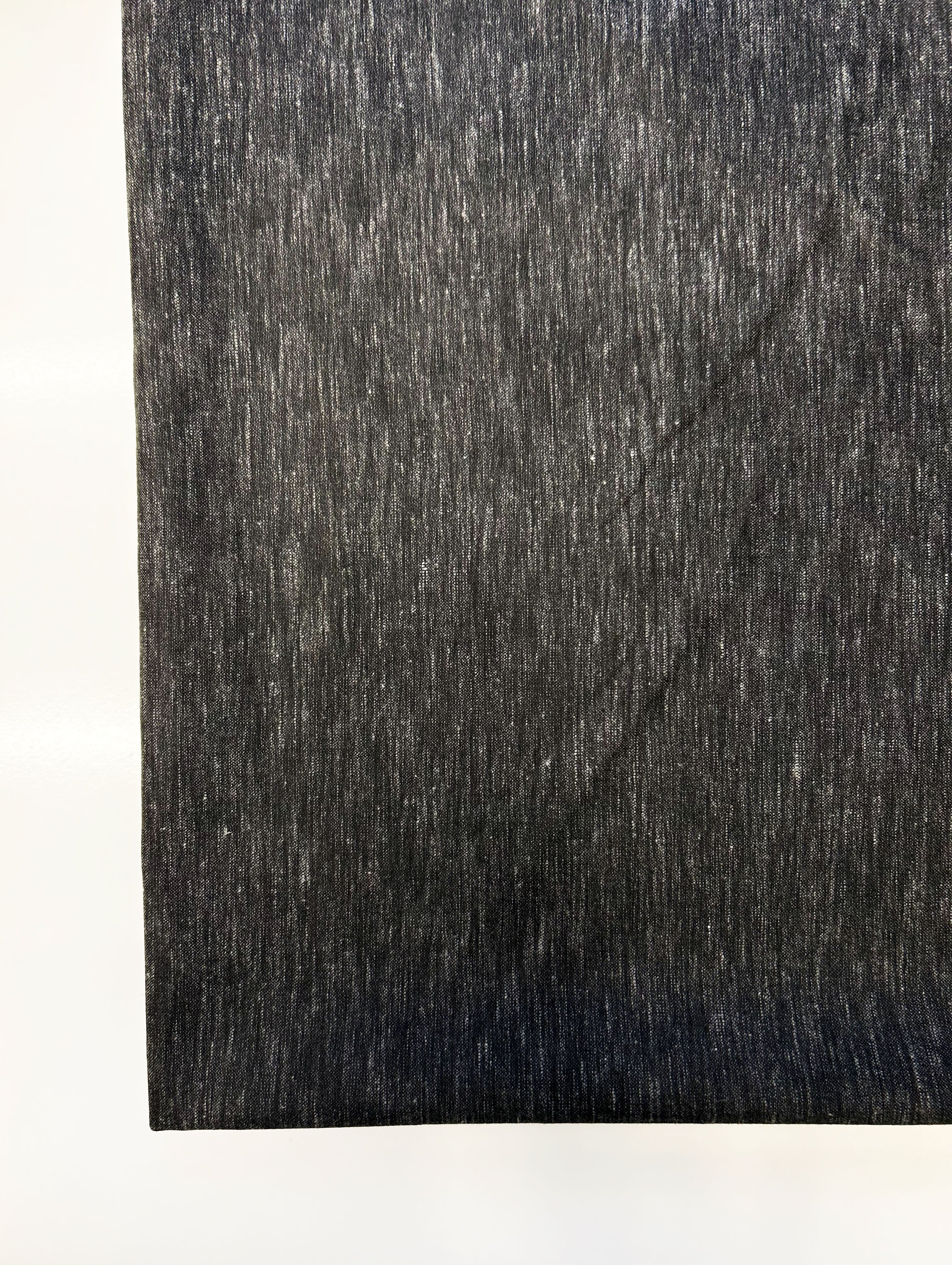 Blended Cotton Slub Yarn Dyed Denim Fabric 58"