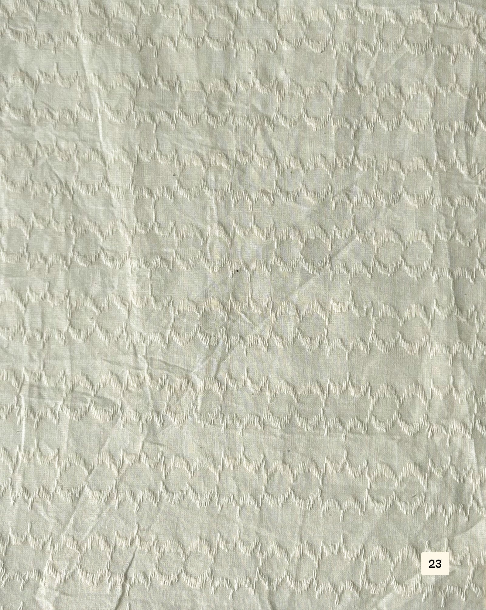 Greige Cotton Dobby fabric 48"