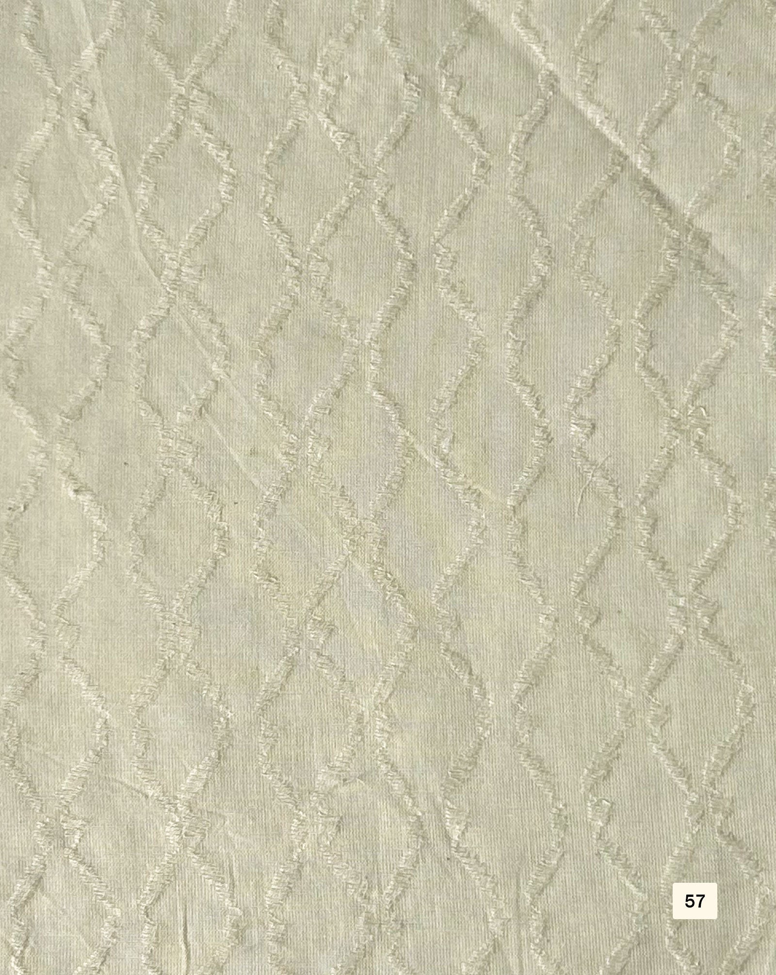 Greige Cotton Dobby fabric 48"