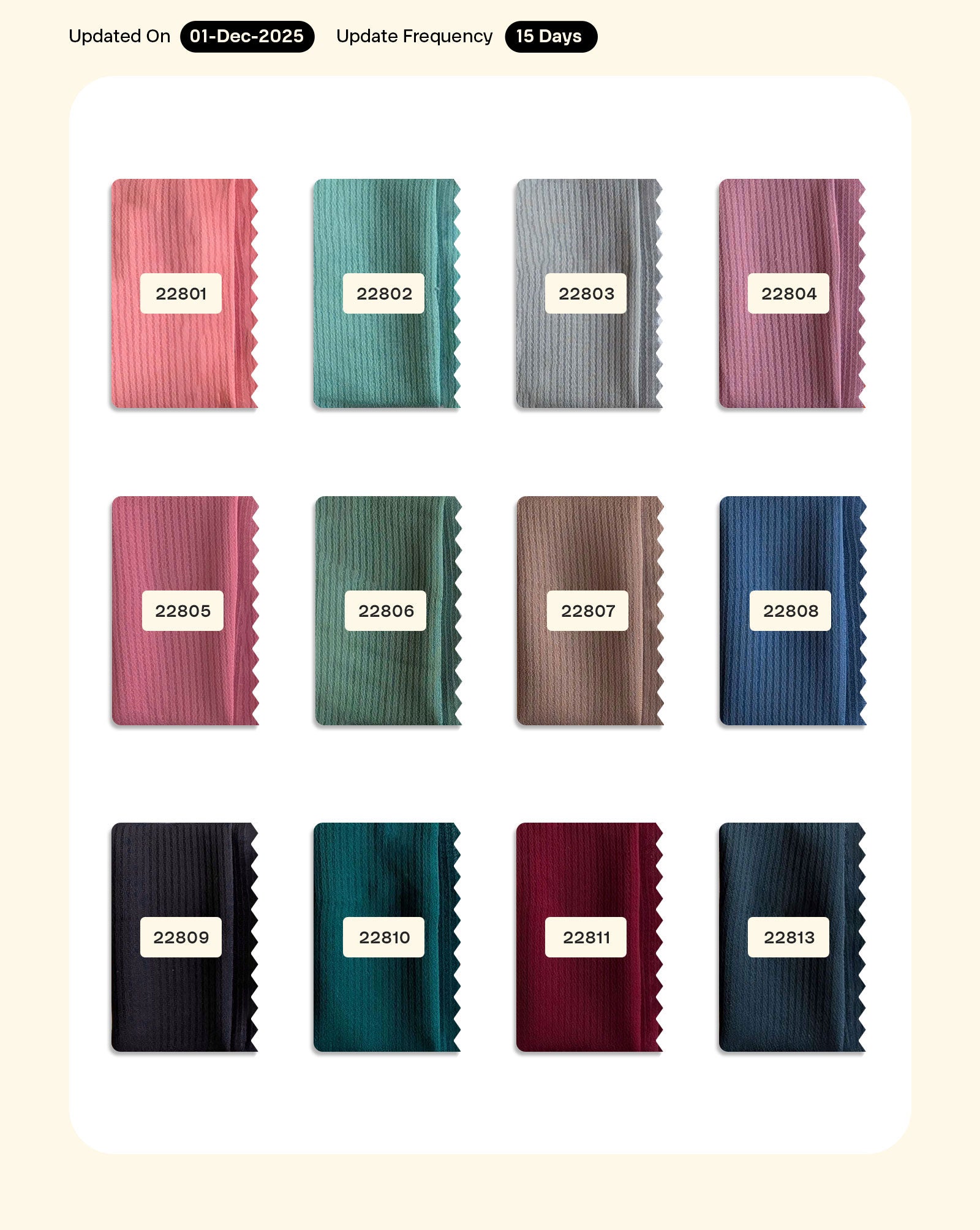 Stripes Poly Satin Dobby Fabric 60" - 19.5