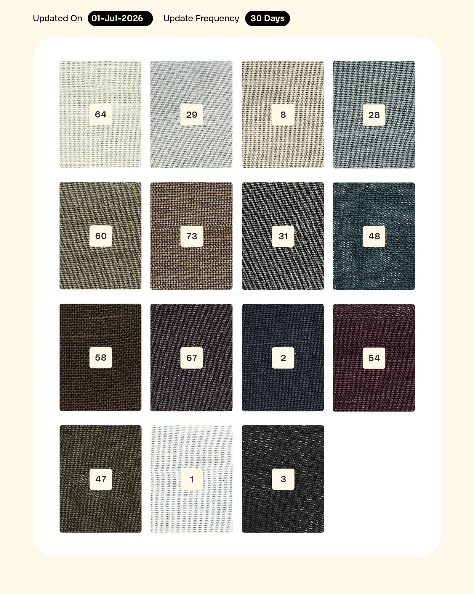 Cotton Slub Mill Dyed Fabric 58"