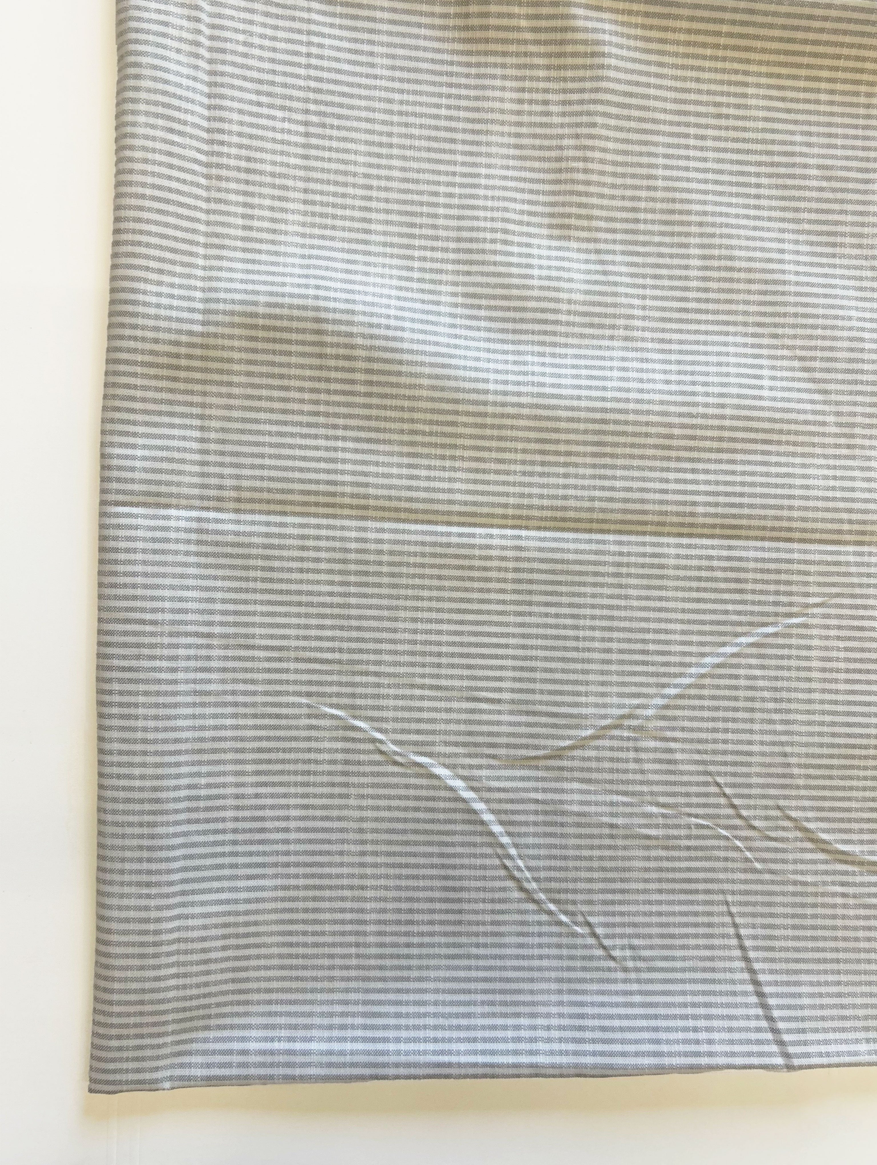 Beige Fine Cotton Lining Yarn Dyed Fabric 57"