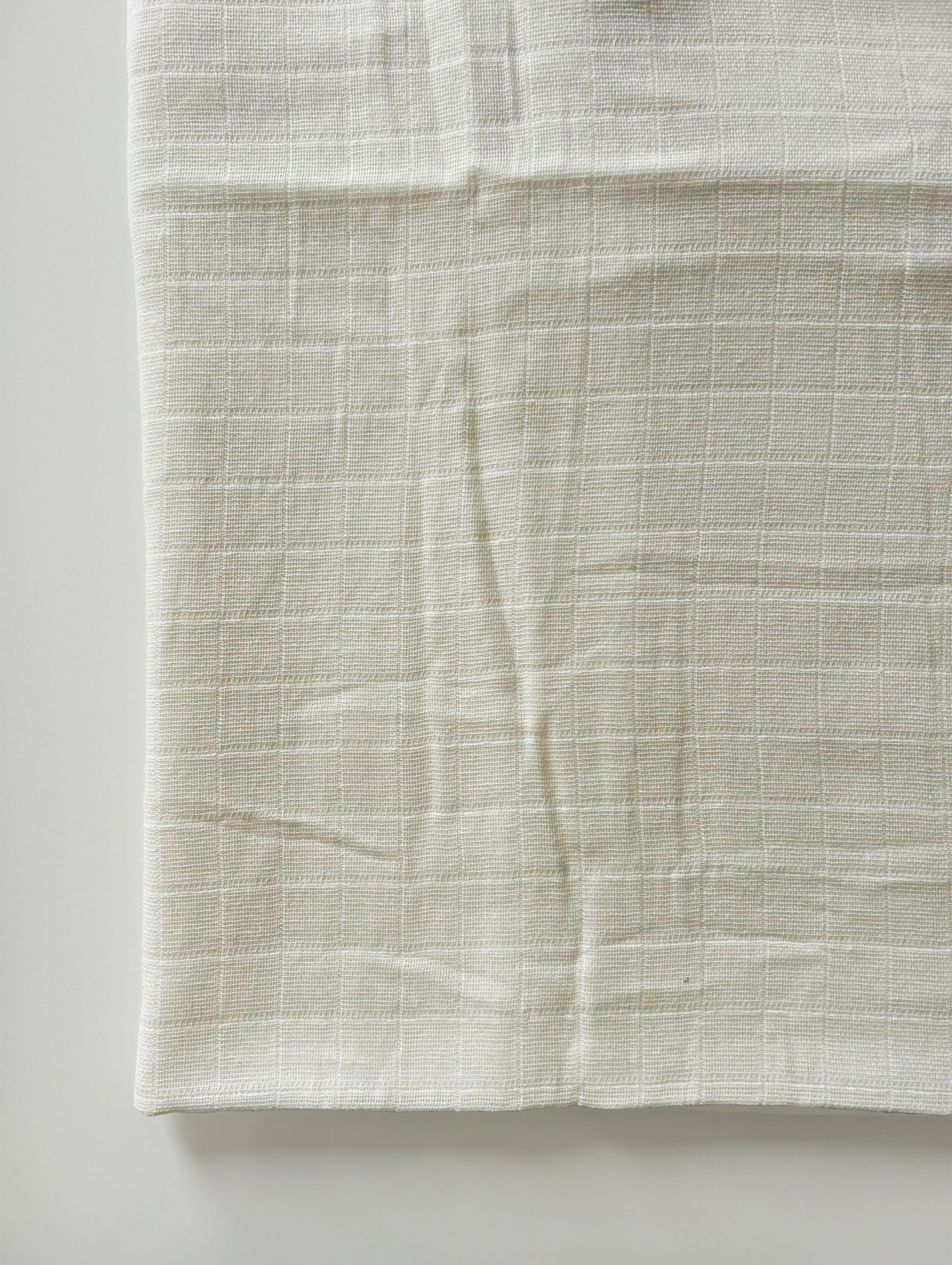 Cotton Double Cloth Checks Fabric 56" ( Swatch 10x12" )