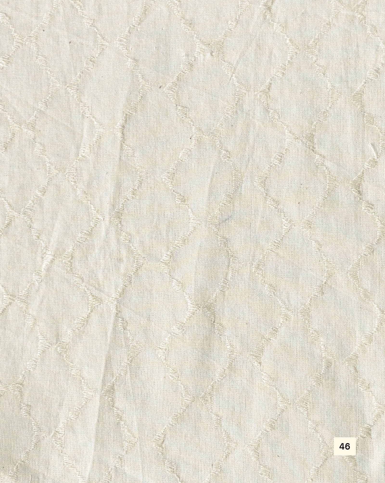 Greige Cotton Dobby fabric 48"