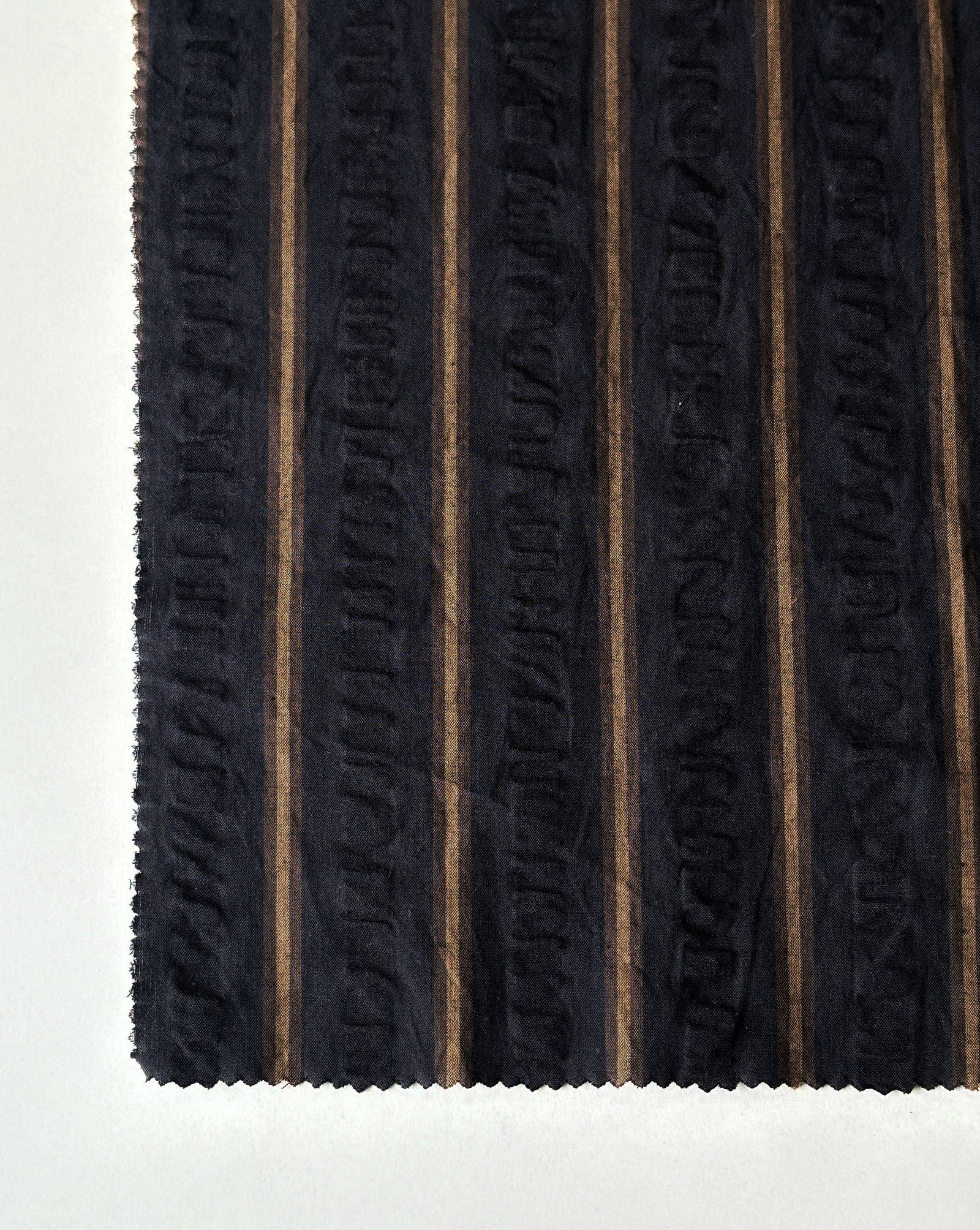 Cotton Yarn Dyed Seersucker Fabric 56"