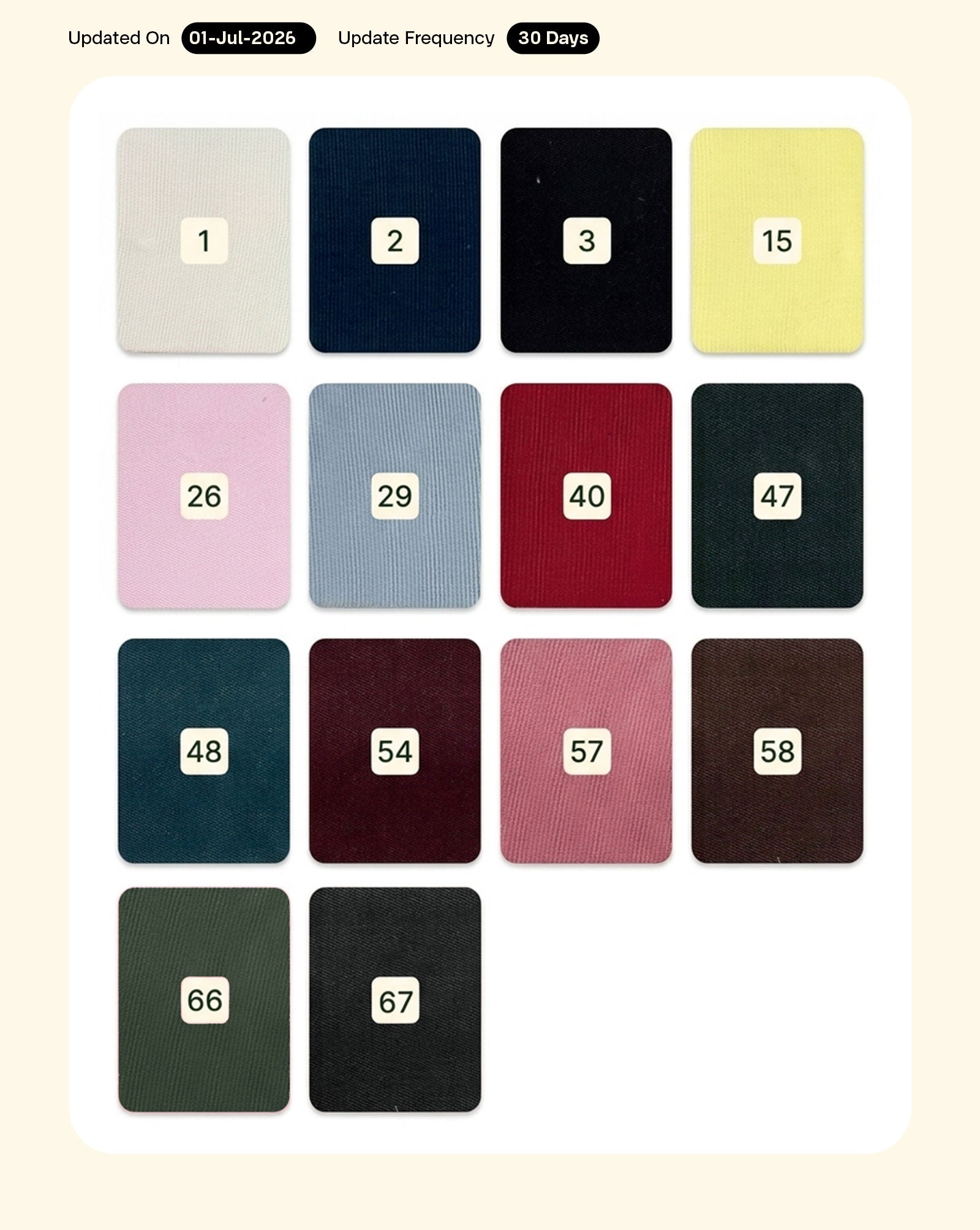 30s Cotton Twill Lafer Mill Dyed Fabric 58"