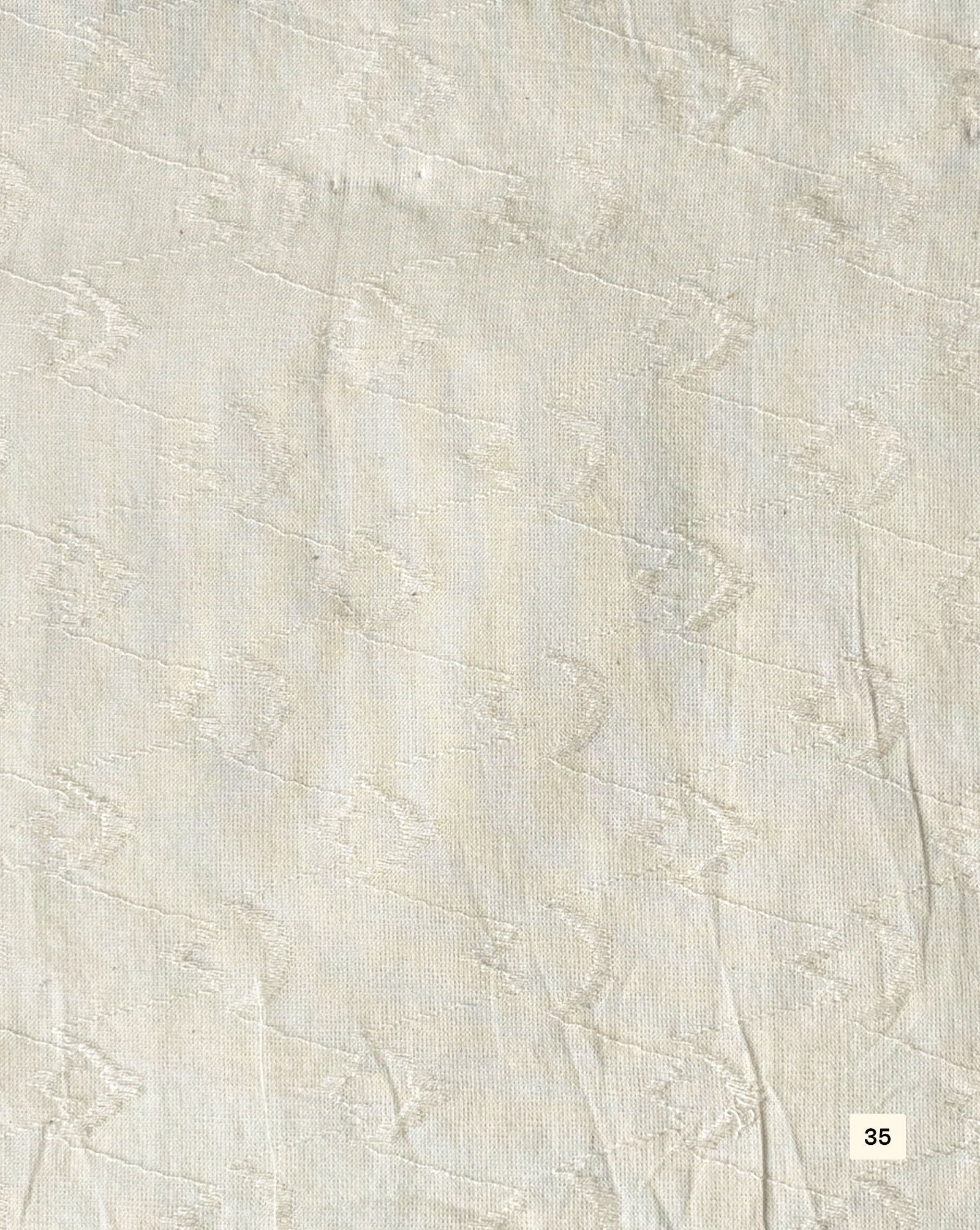 Greige Cotton Dobby fabric 48"