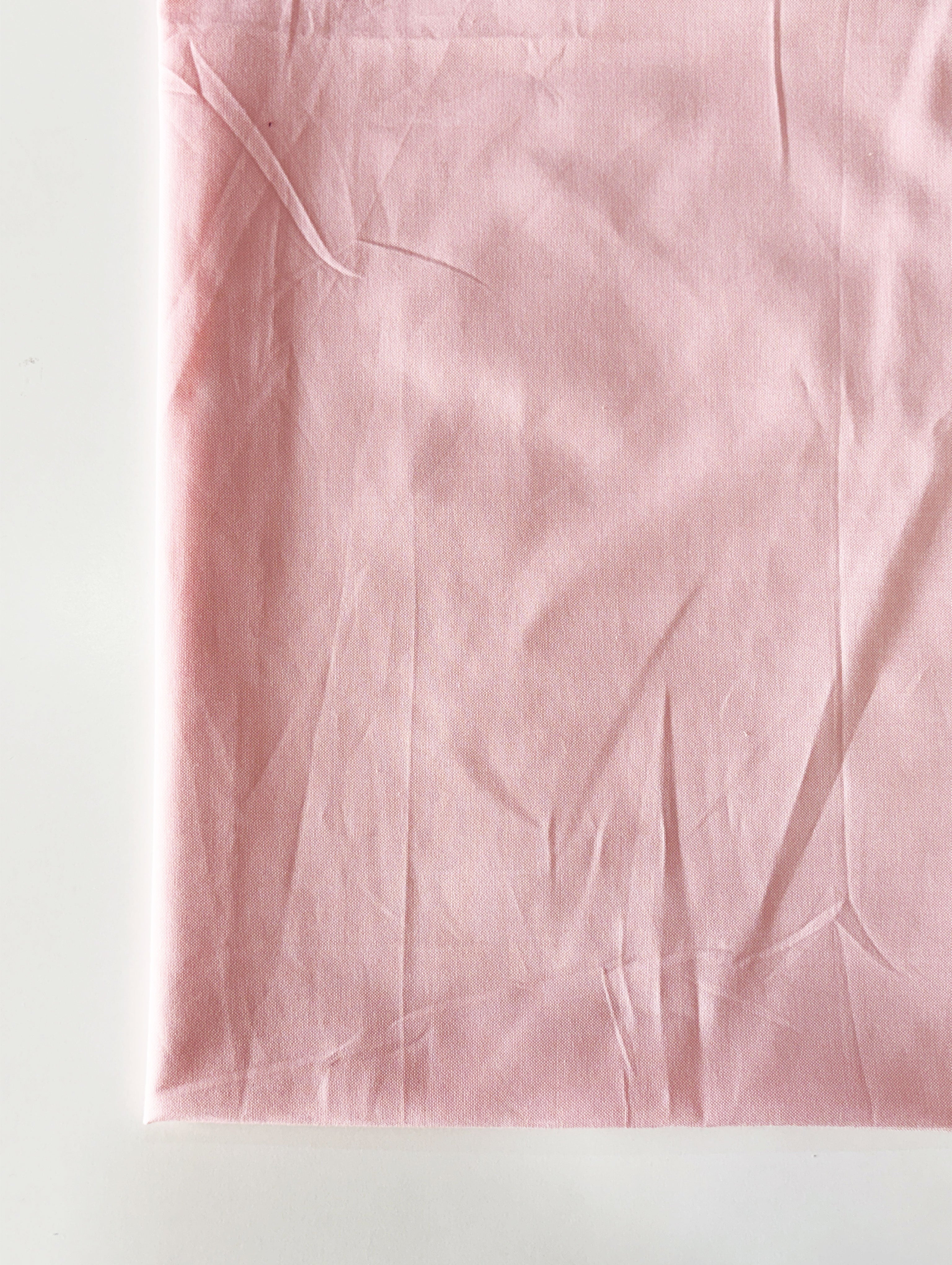 Pink Cotton Oxford Yarn Dyed Fabric 57"