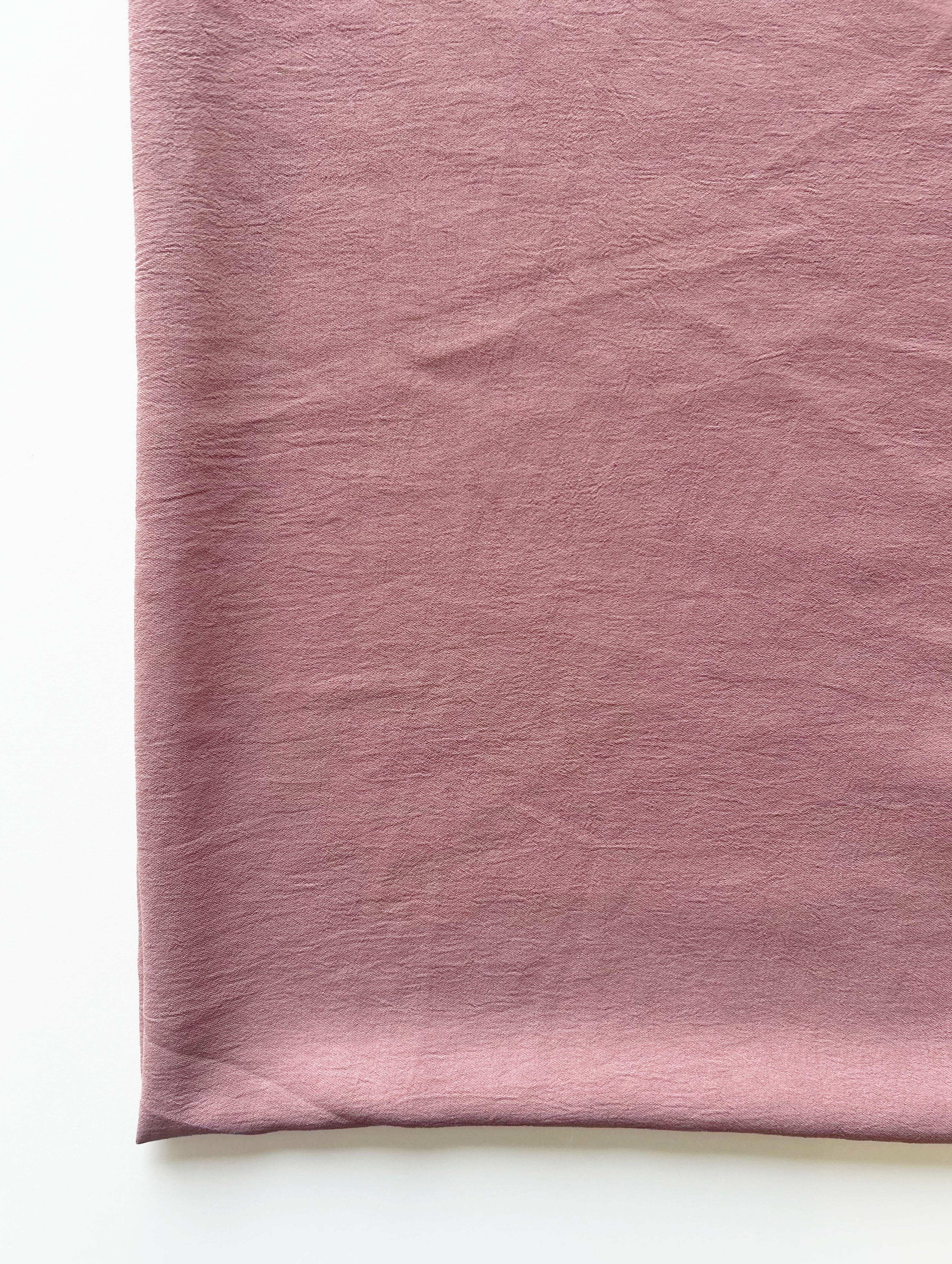 Pink Poly Crepe Mill Dyed Fabric 58" - 19 kg