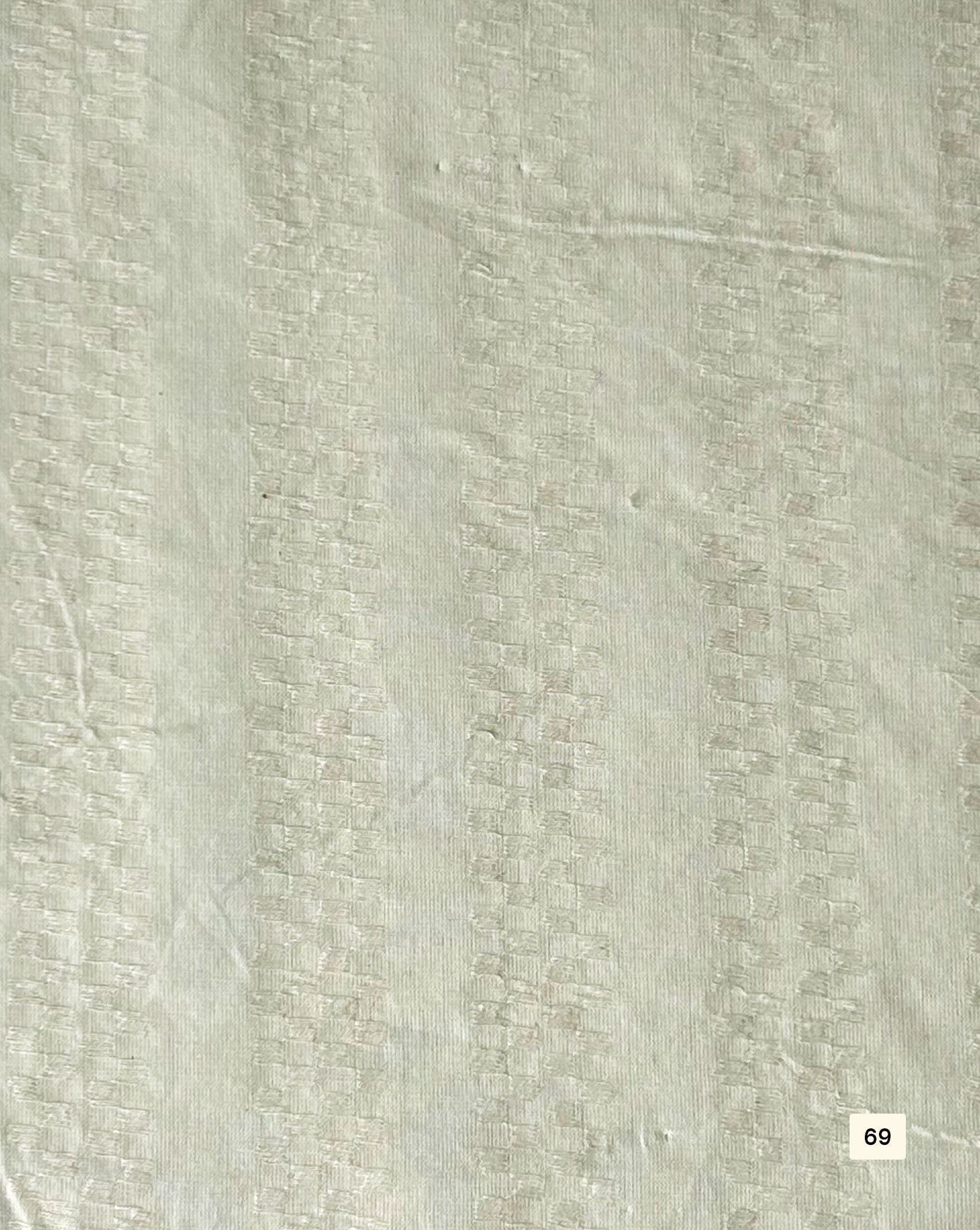 Greige Cotton Dobby fabric 48"