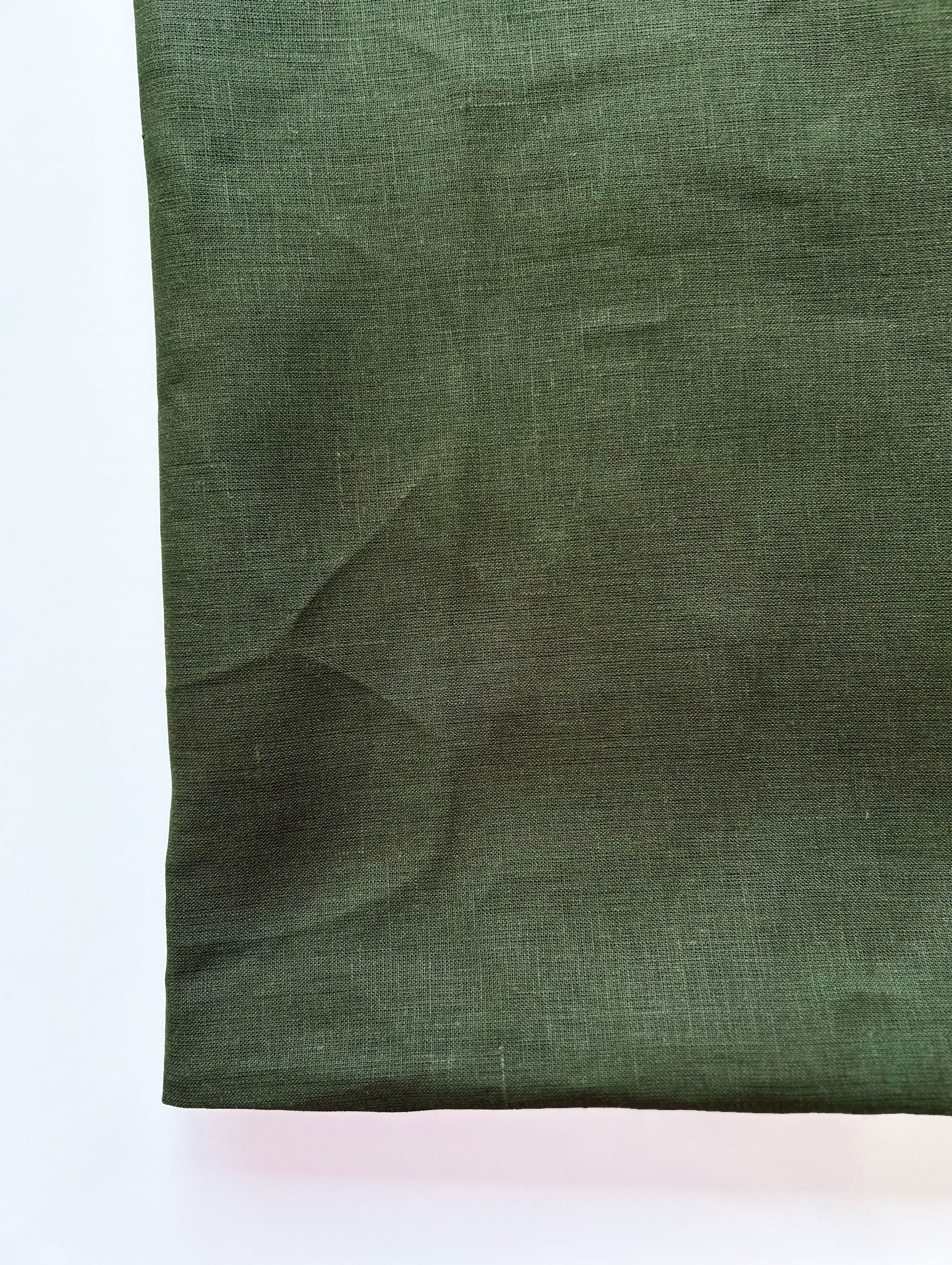 60 Lea Pure Linen Mill Dyed Fabric 58"