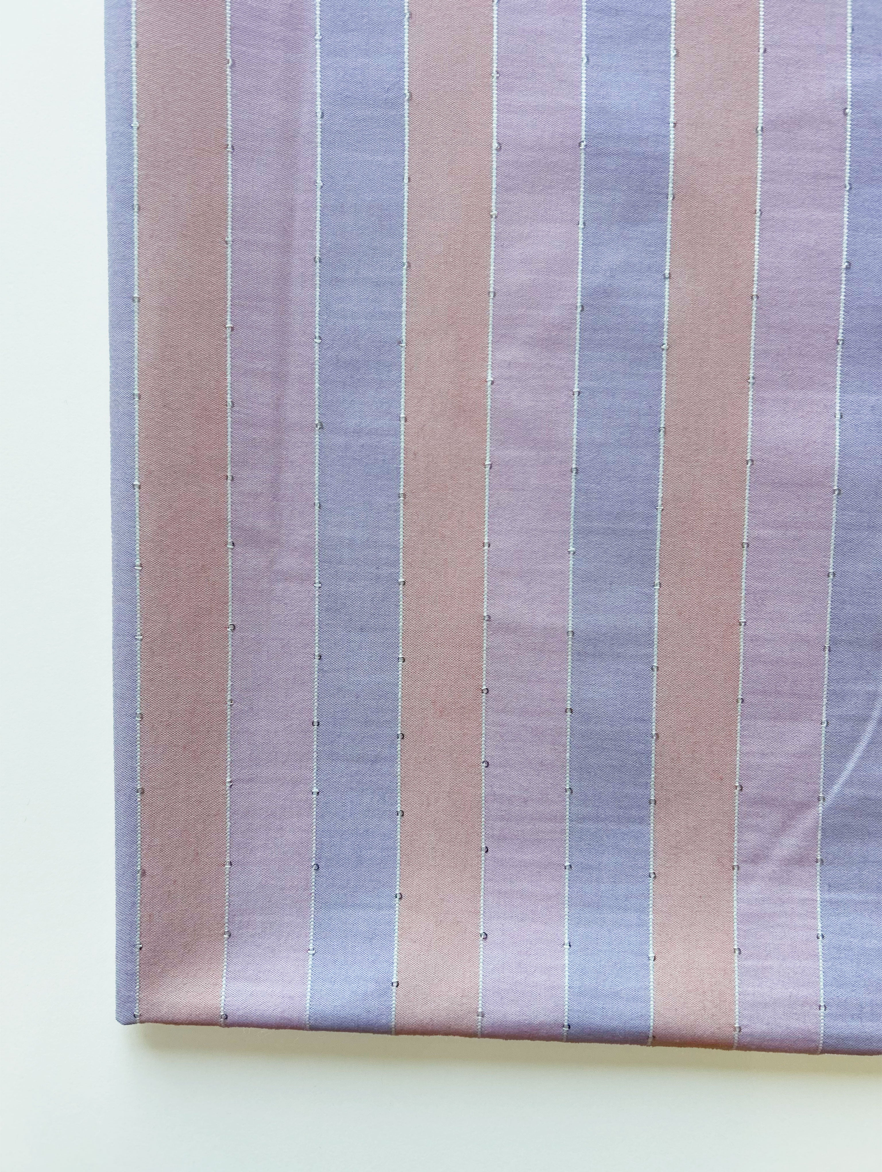 Pink Loom Textured Blended Viscose Sequins Yarn Dyed Fabric 57"