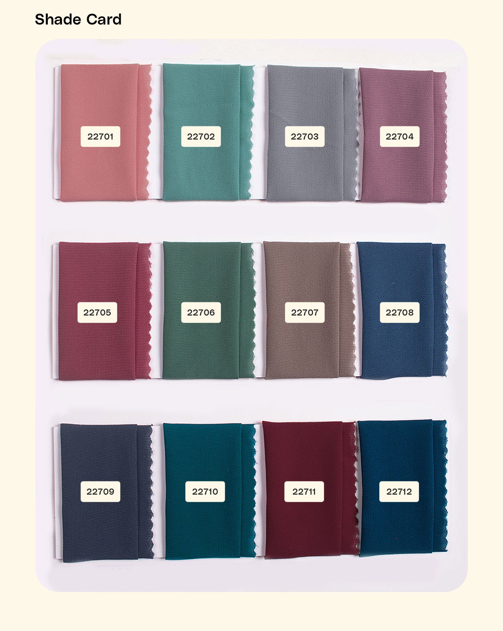 Poly Double Georgette Fabric 60" - 18.5 kg
