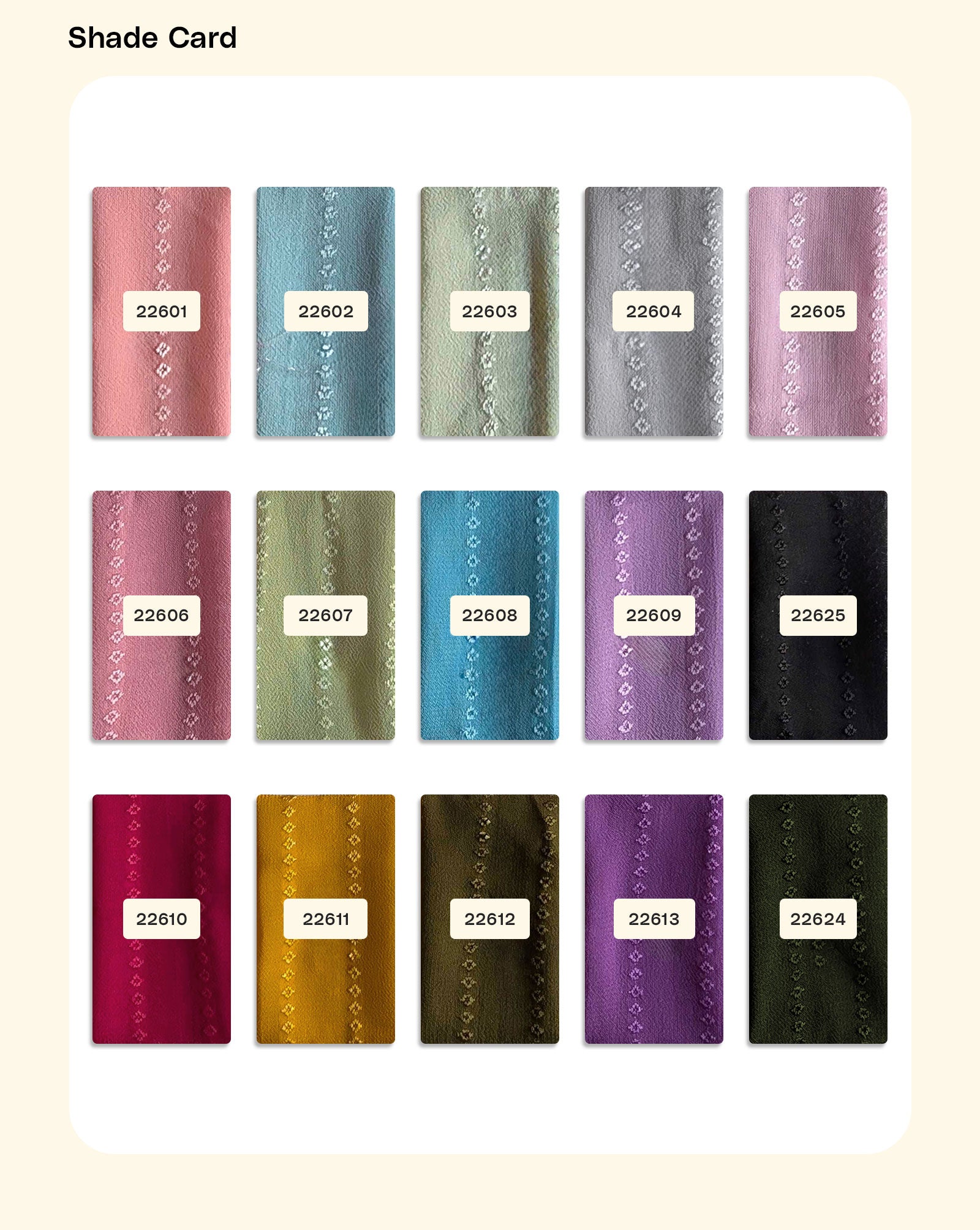 Poly Dobby Georgette Fabric 46" - 9 kg