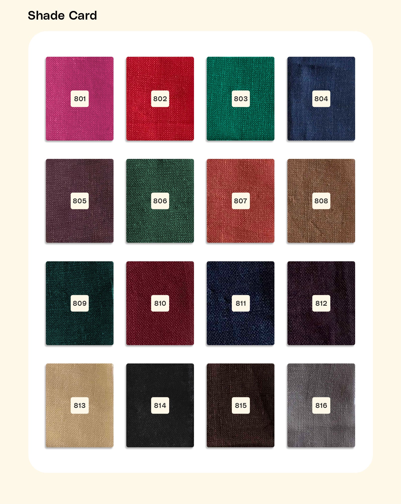 Poly Double Sided Slub Mill Dyed Fabric (Magic Slub) - 11 kg