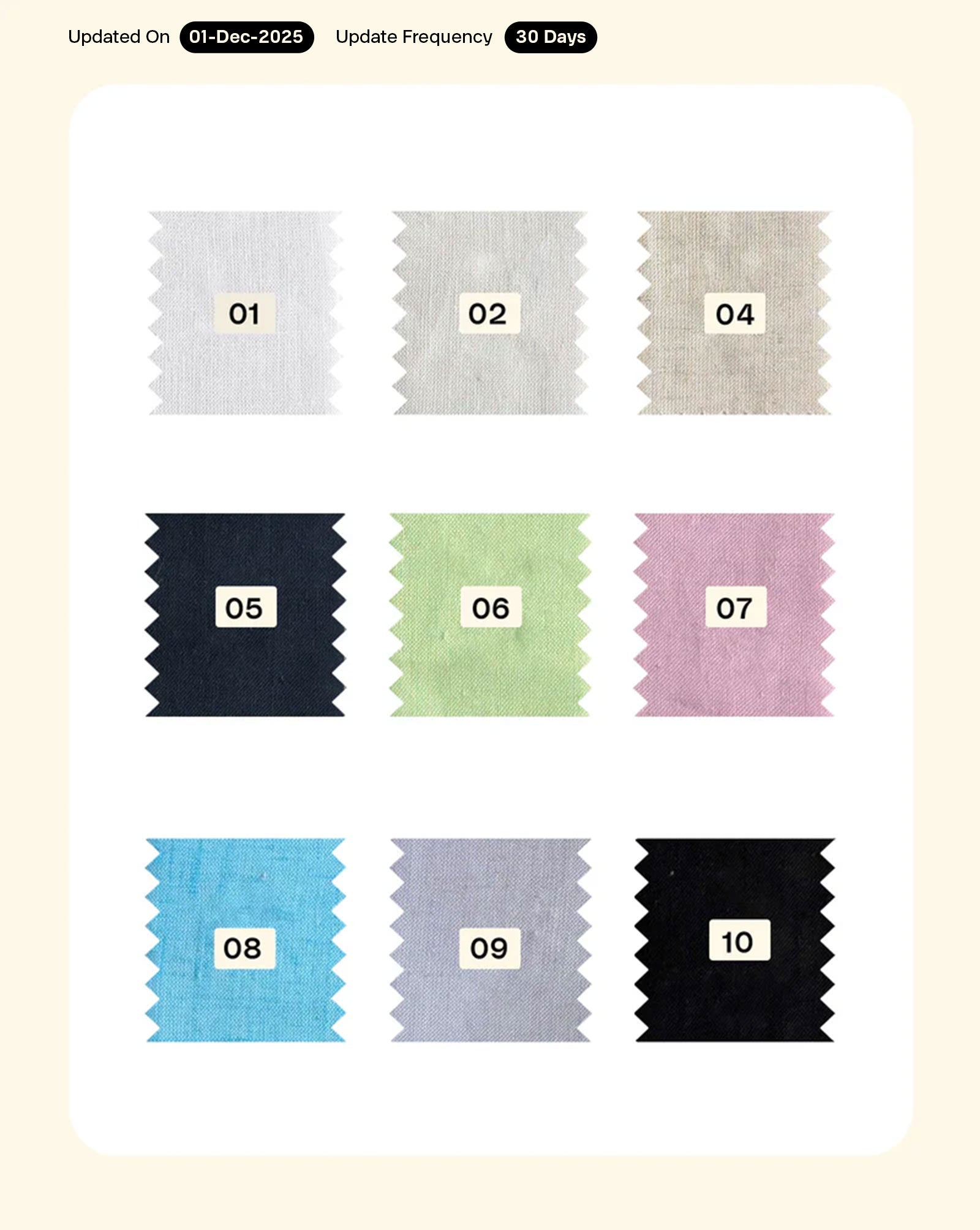 LENZING™ Modal Linen Plain Mill Dyed Fabric 58"