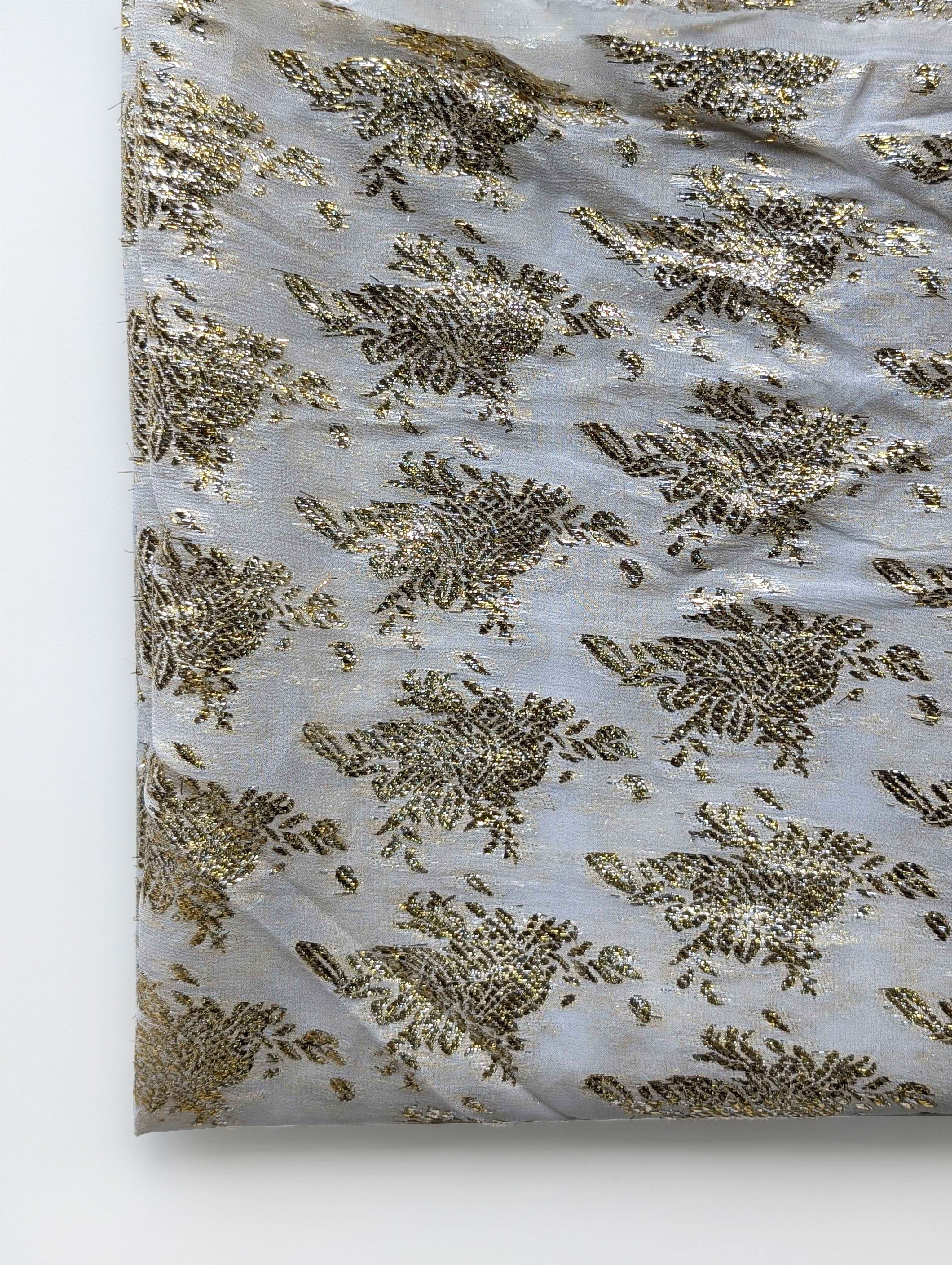 105 Gram Viscose Georgette Jacquard Fabric 54"