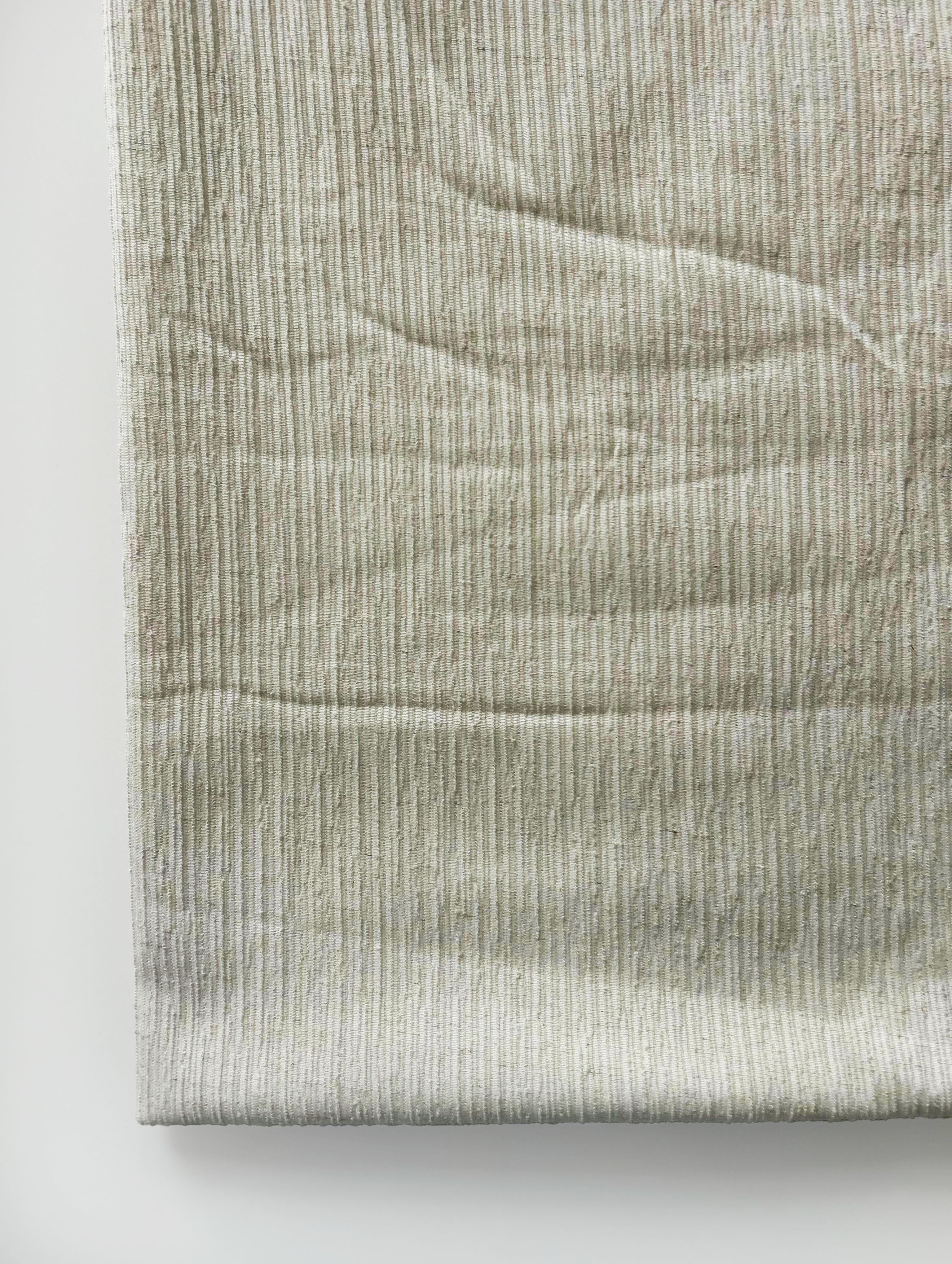 Blended Natural Cotton Crushed Lycra Fabric 58"