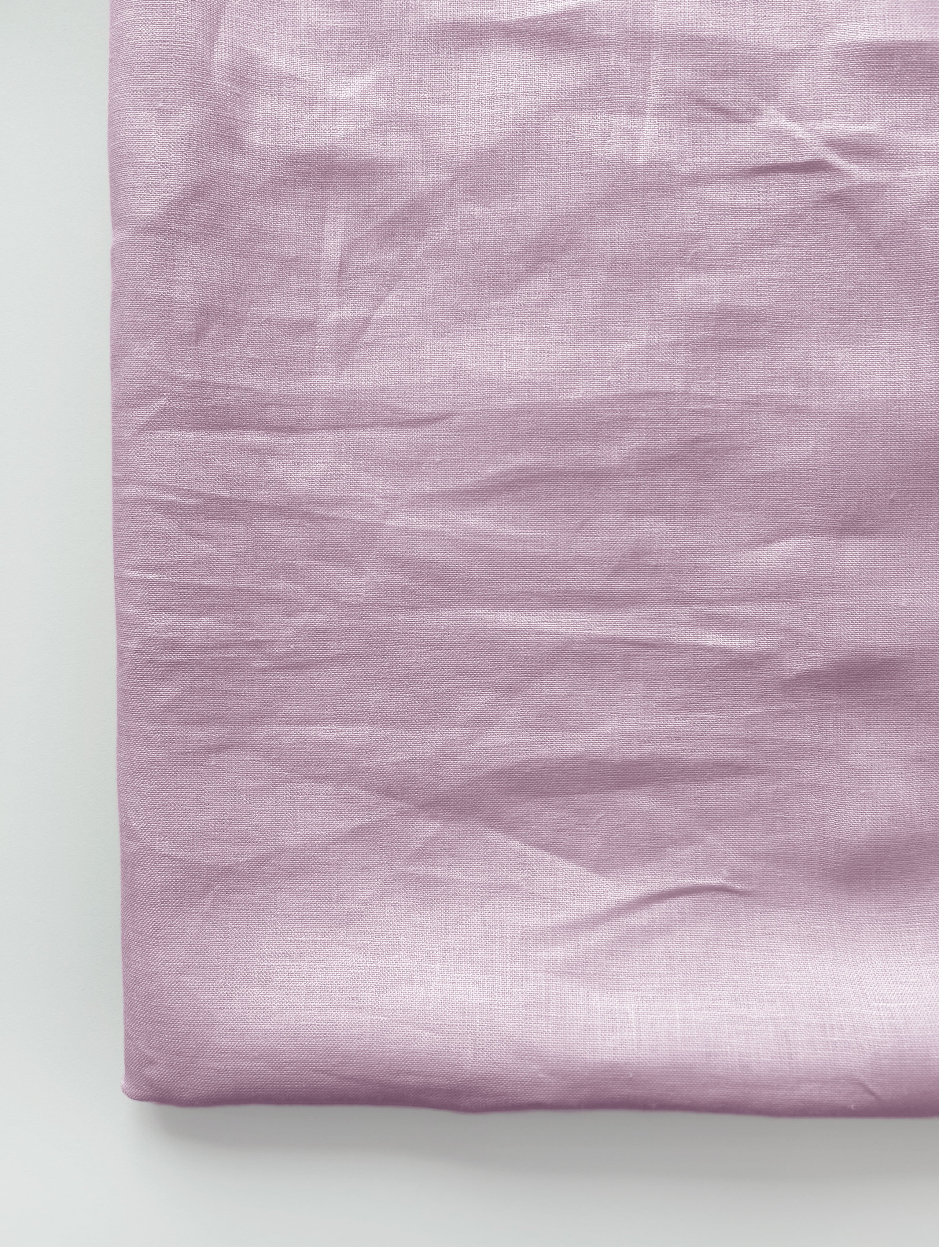 Pink Dyed 40 Lea Pure Linen Mill Dyed Fabric 58"
