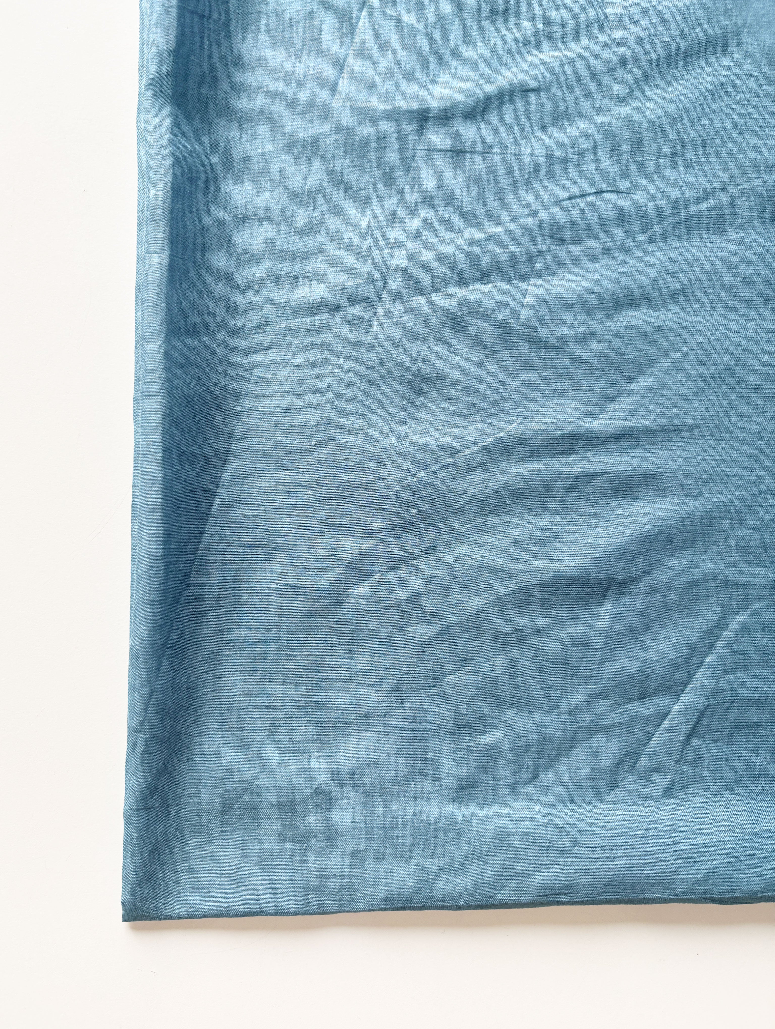 Light Blue (92 x 80) Voile Cotton Mill Dyed Fabric